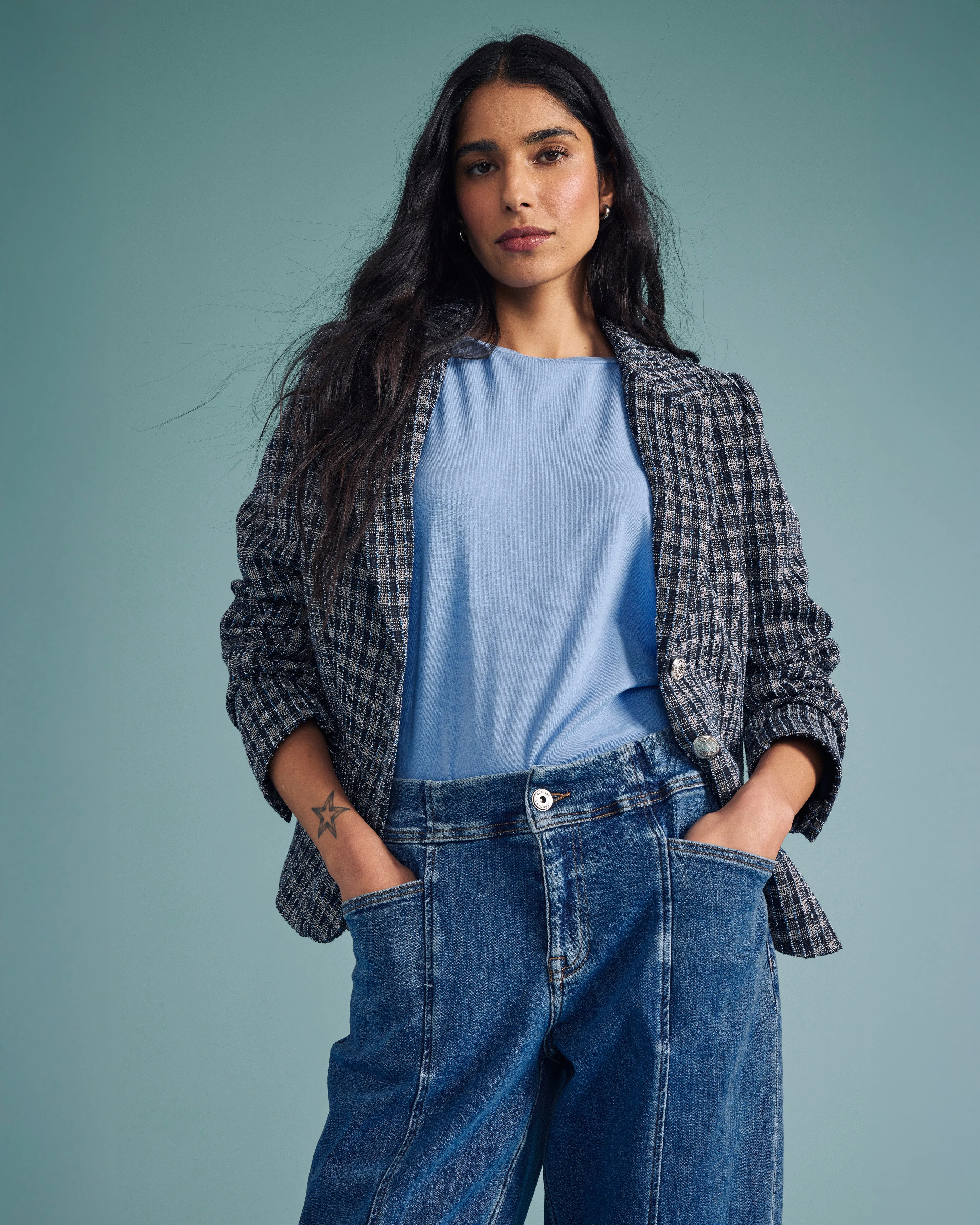 Signature Tee Rex - Seaside Blue sold by Universal Standard product image thumbnail 4