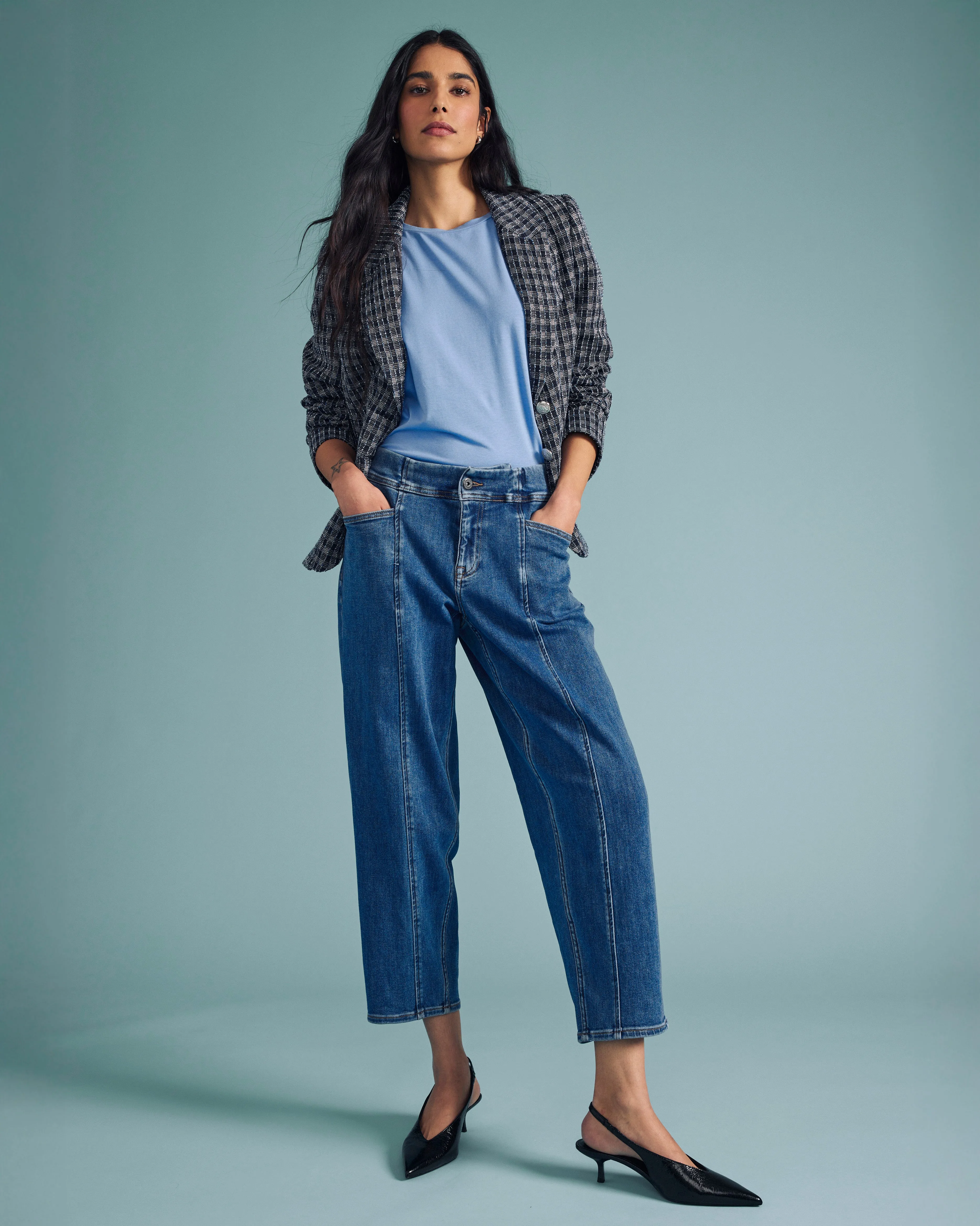 Signature Tee Rex - Seaside Blue sold by Universal Standard product image thumbnail 3