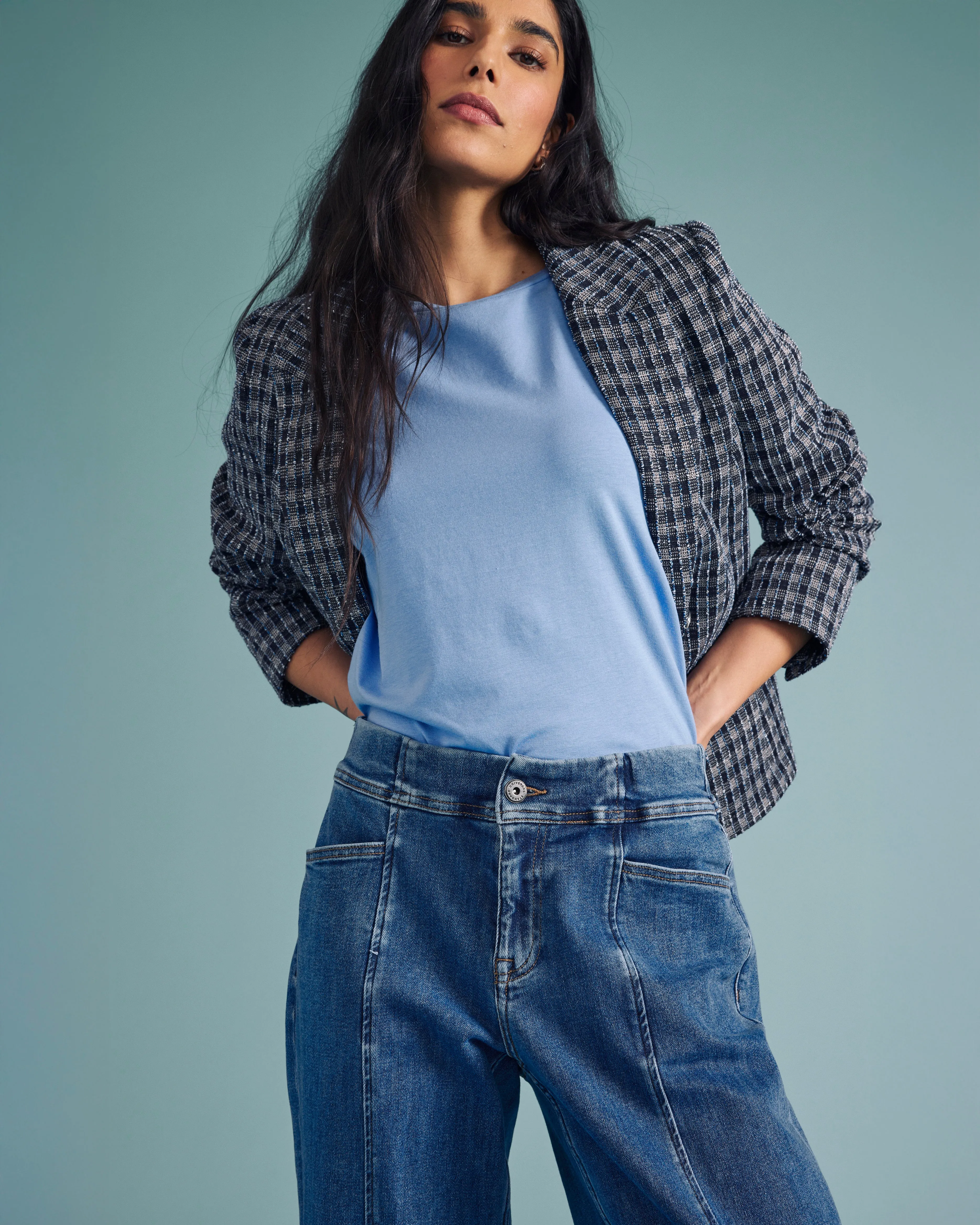 Signature Tee Rex - Seaside Blue sold by Universal Standard