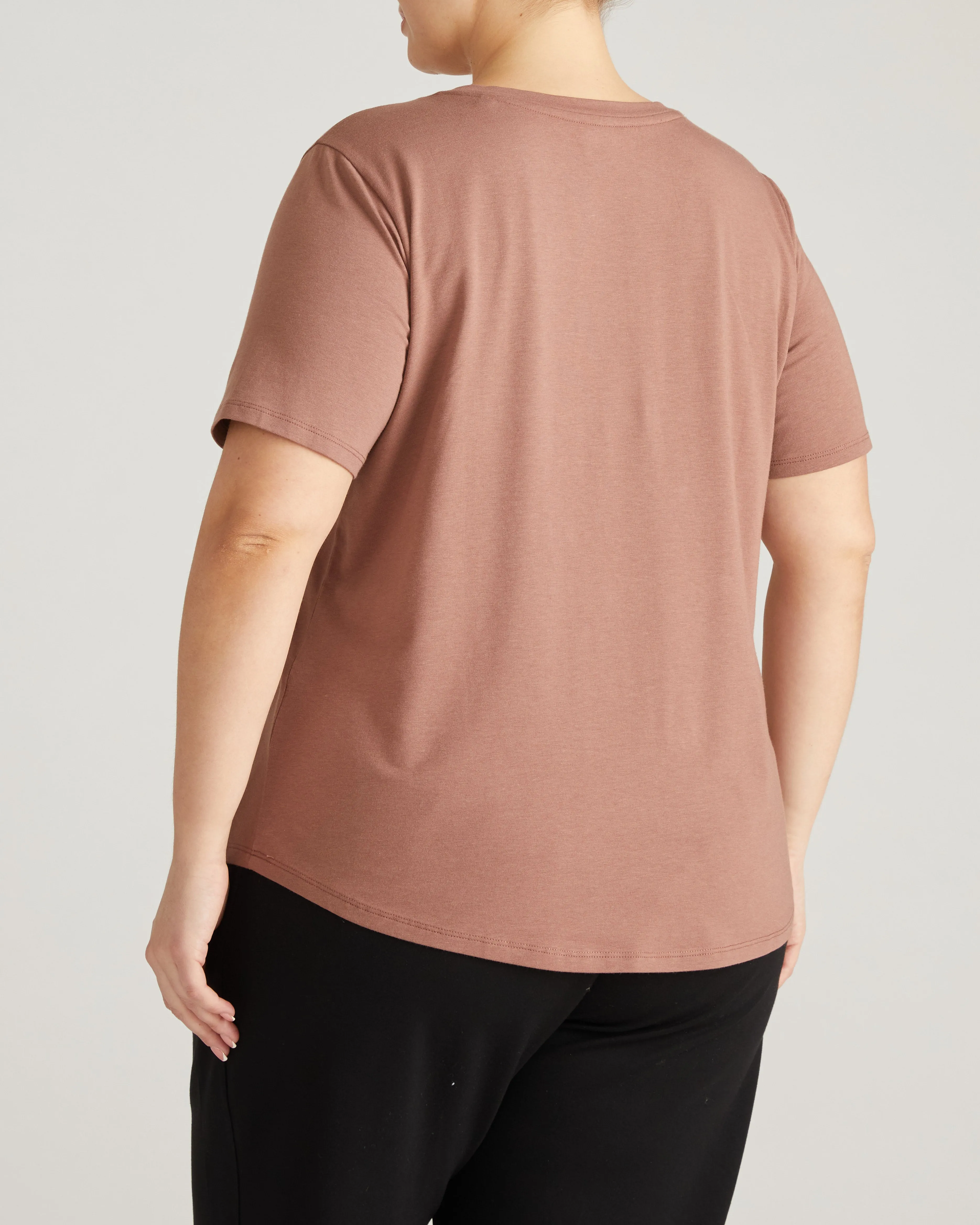 Signature Tee Rex - Allspice sold by Universal Standard product image thumbnail 4
