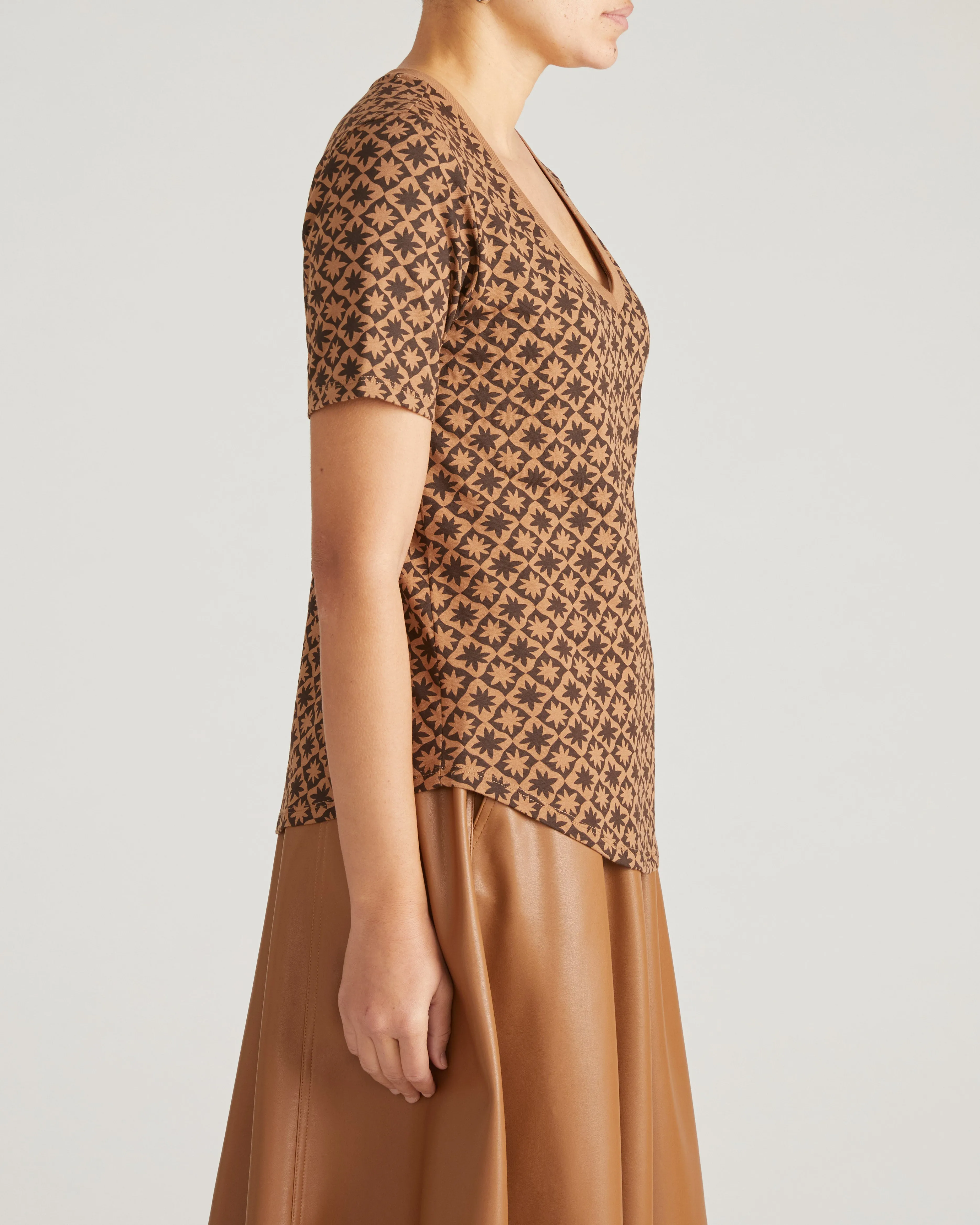 V Rex - Brown Hacienda Print sold by Universal Standard product image thumbnail 3