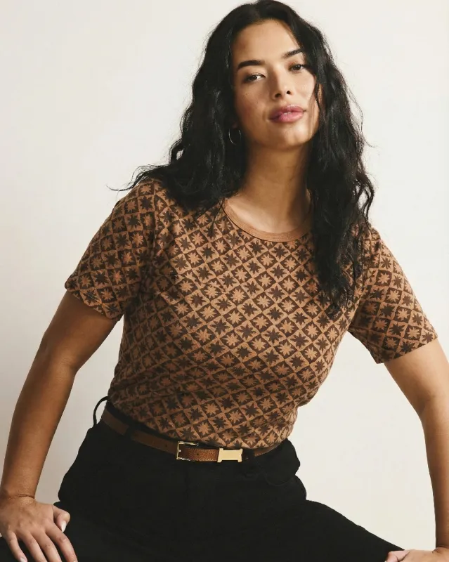 Tee Rex - Brown Hacienda Print sold by Universal Standard