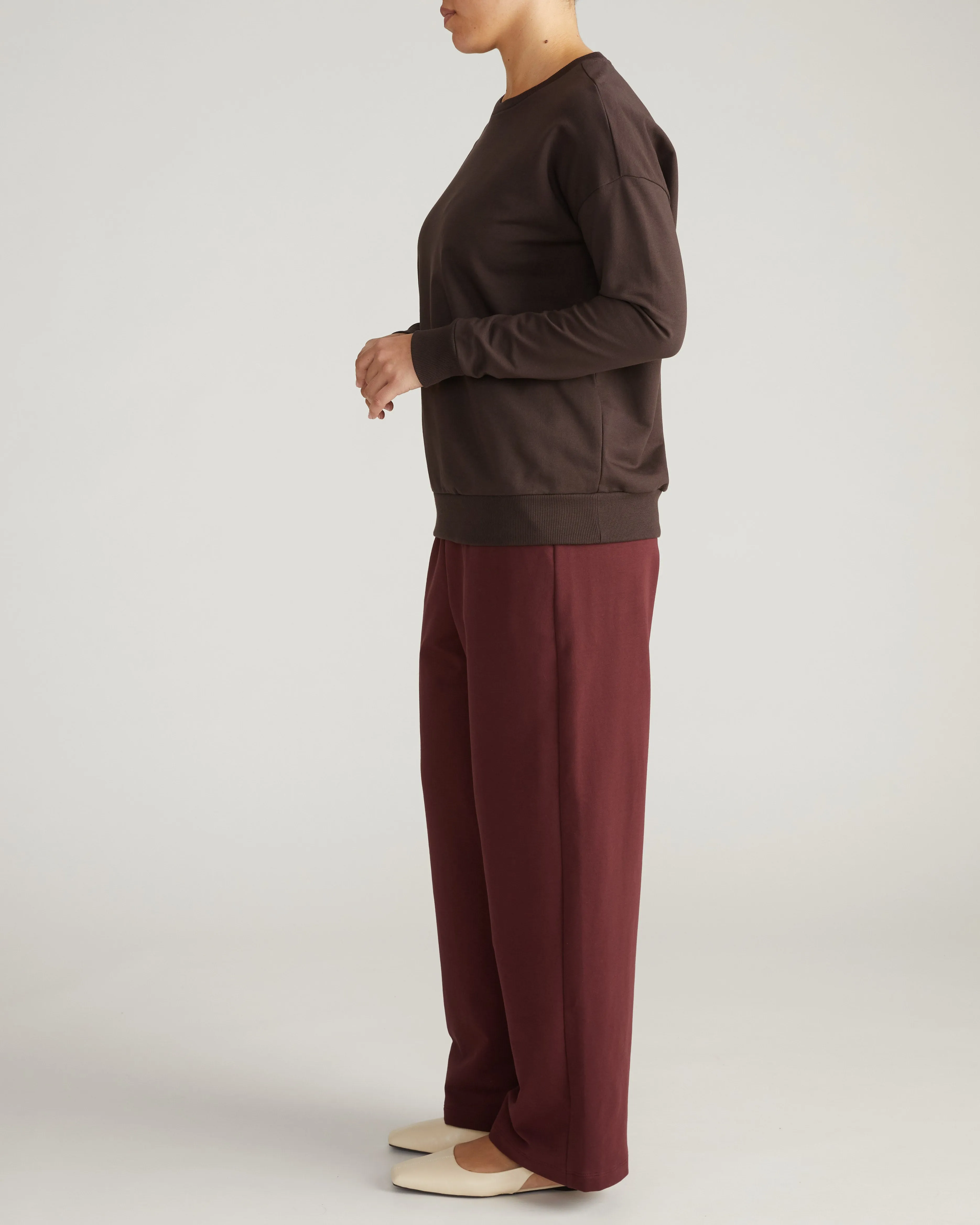 Lauren Classic Sweatshirt - Deep Brown sold by Universal Standard product image thumbnail 4