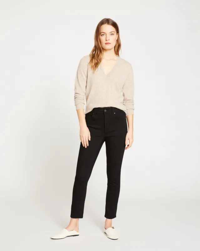 Riviera High Rise Skinny Jeans 28 Inch - Black sold by Universal Standard