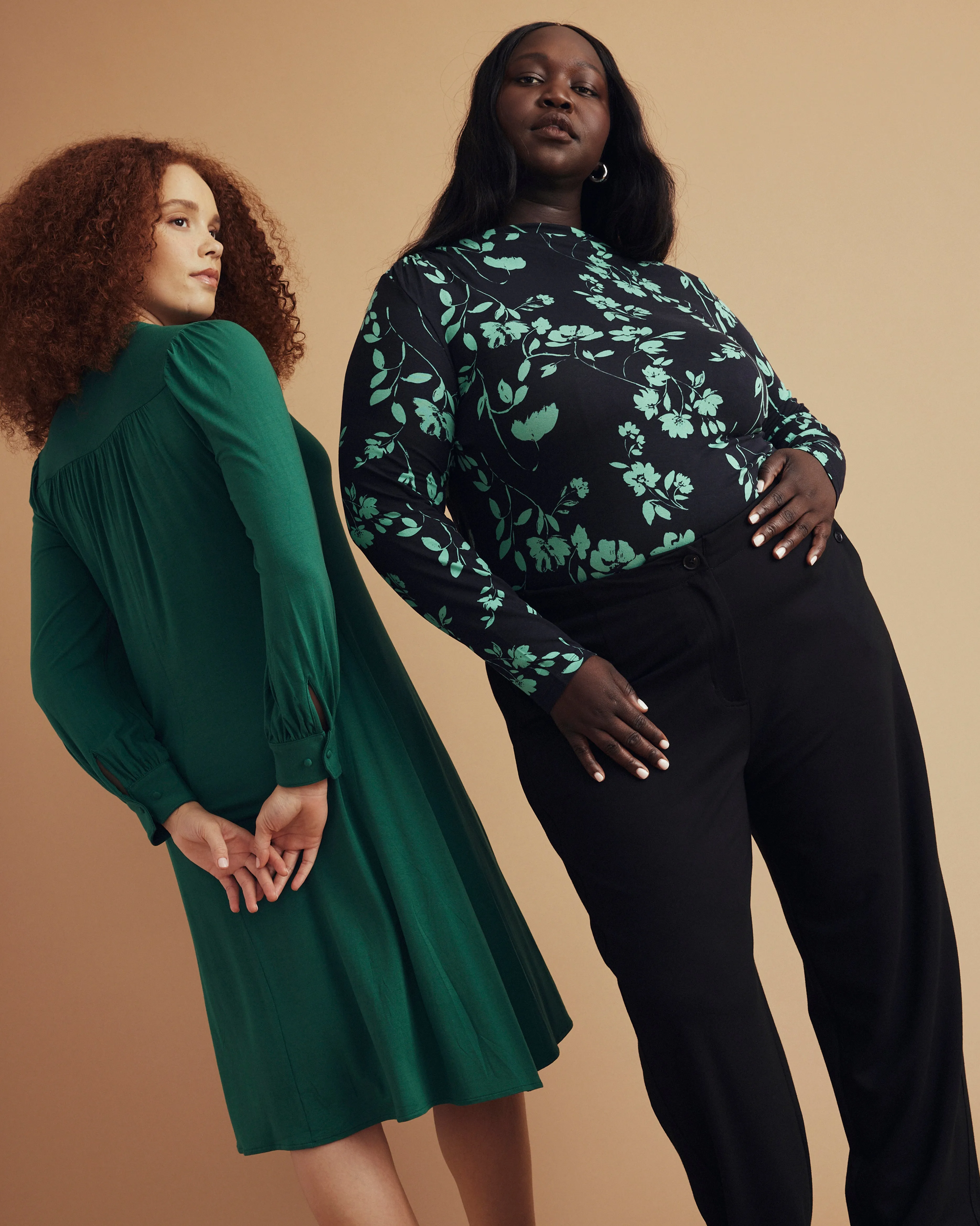 Gramercy Liquid Jersey Dress - Lily Pad sold by Universal Standard product image thumbnail 3