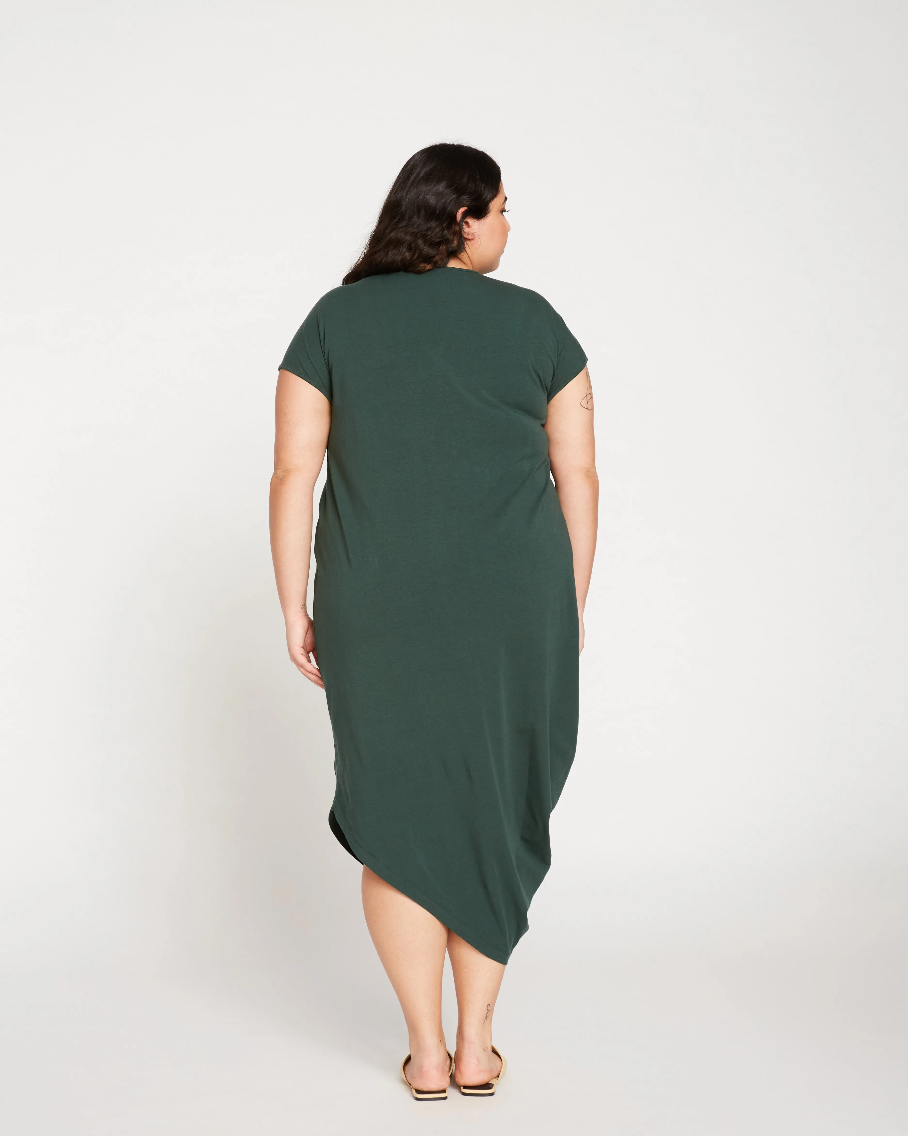 Iconic Geneva Dress - Forest Green sold by Universal Standard product image thumbnail 5