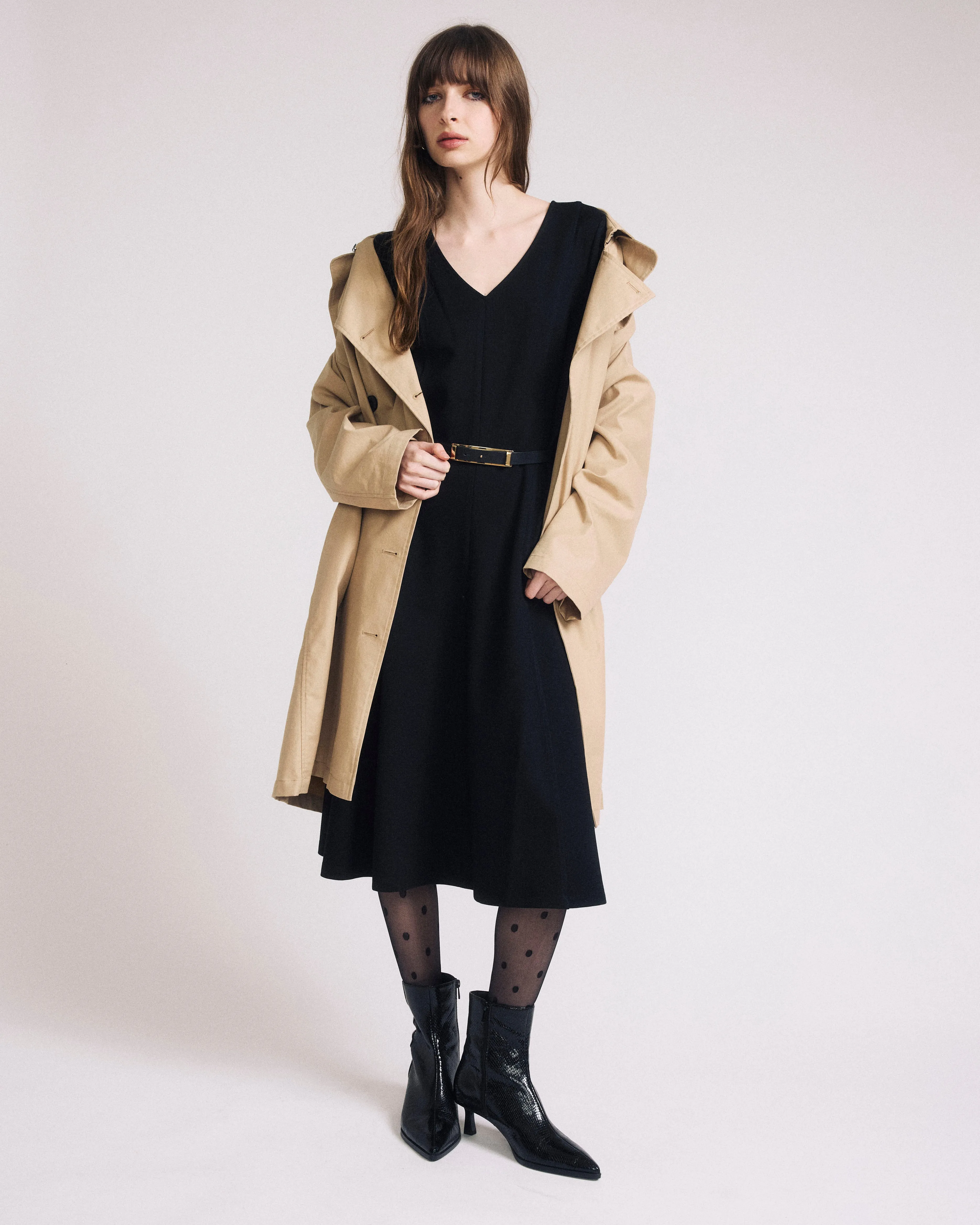 Lucinda Ponte Dress - Black sold by Universal Standard product image thumbnail 2