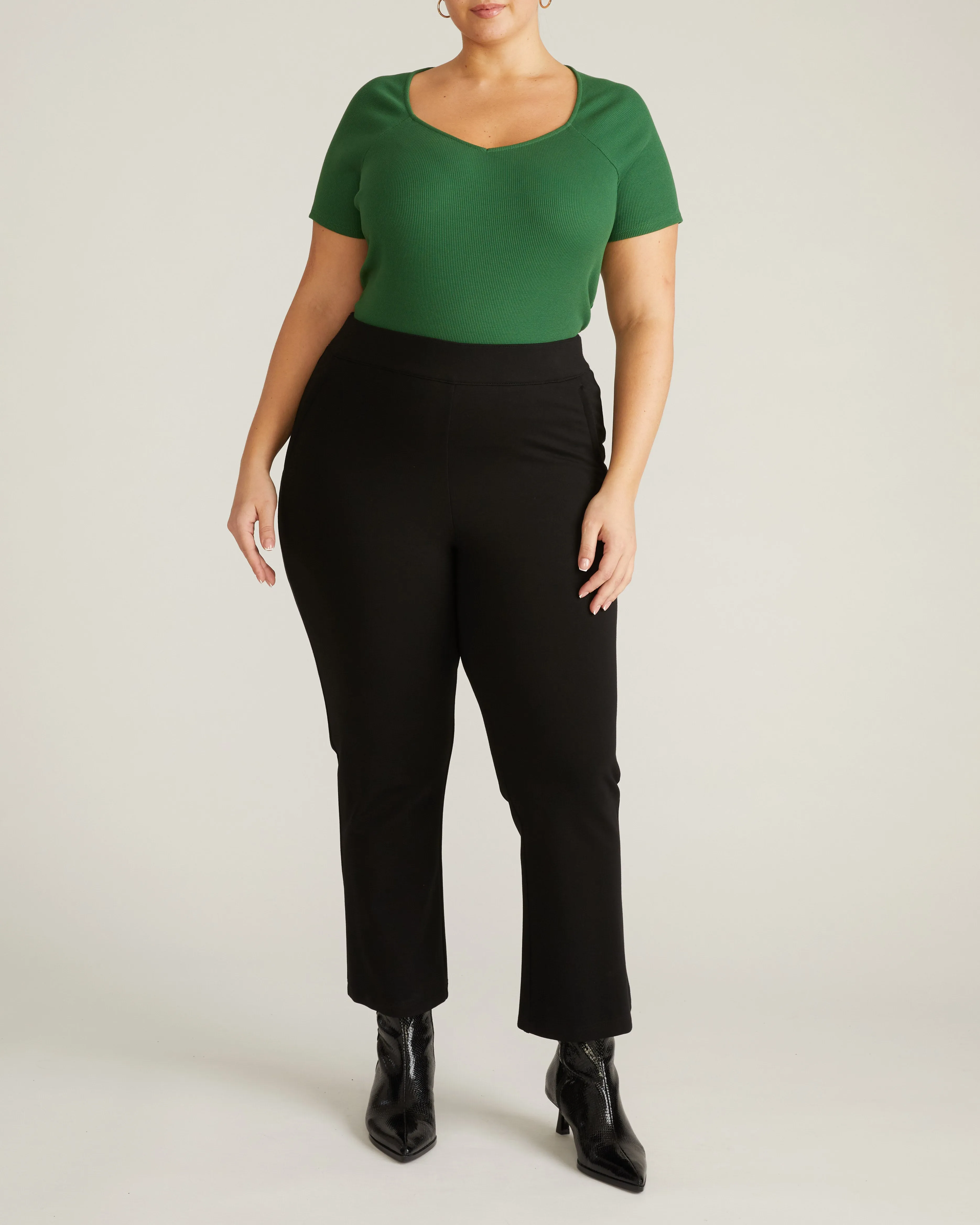 Carey Ribbed Top - Green Park sold by Universal Standard product image thumbnail 5