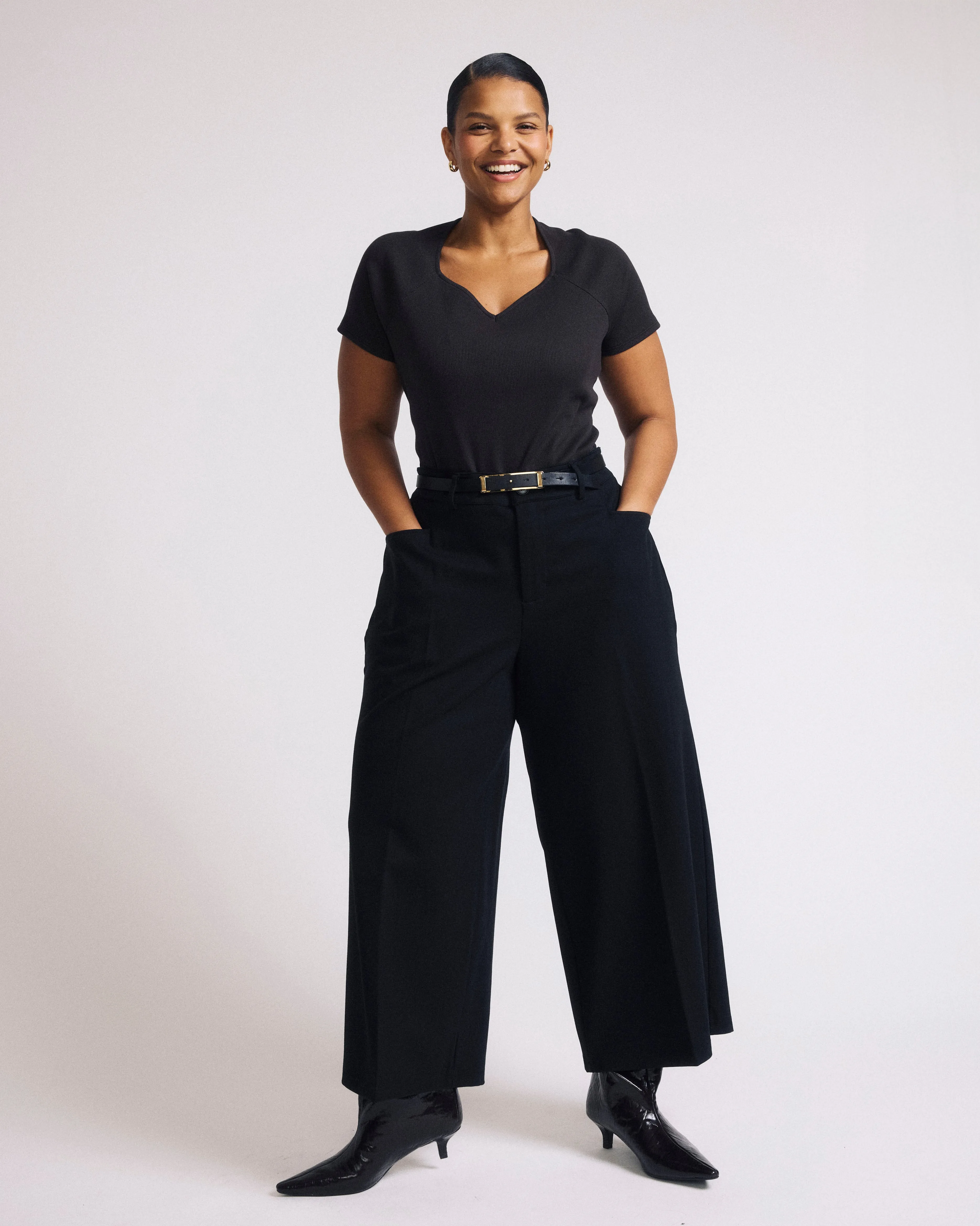 Carey Ribbed Top - Espresso sold by Universal Standard product image thumbnail 4