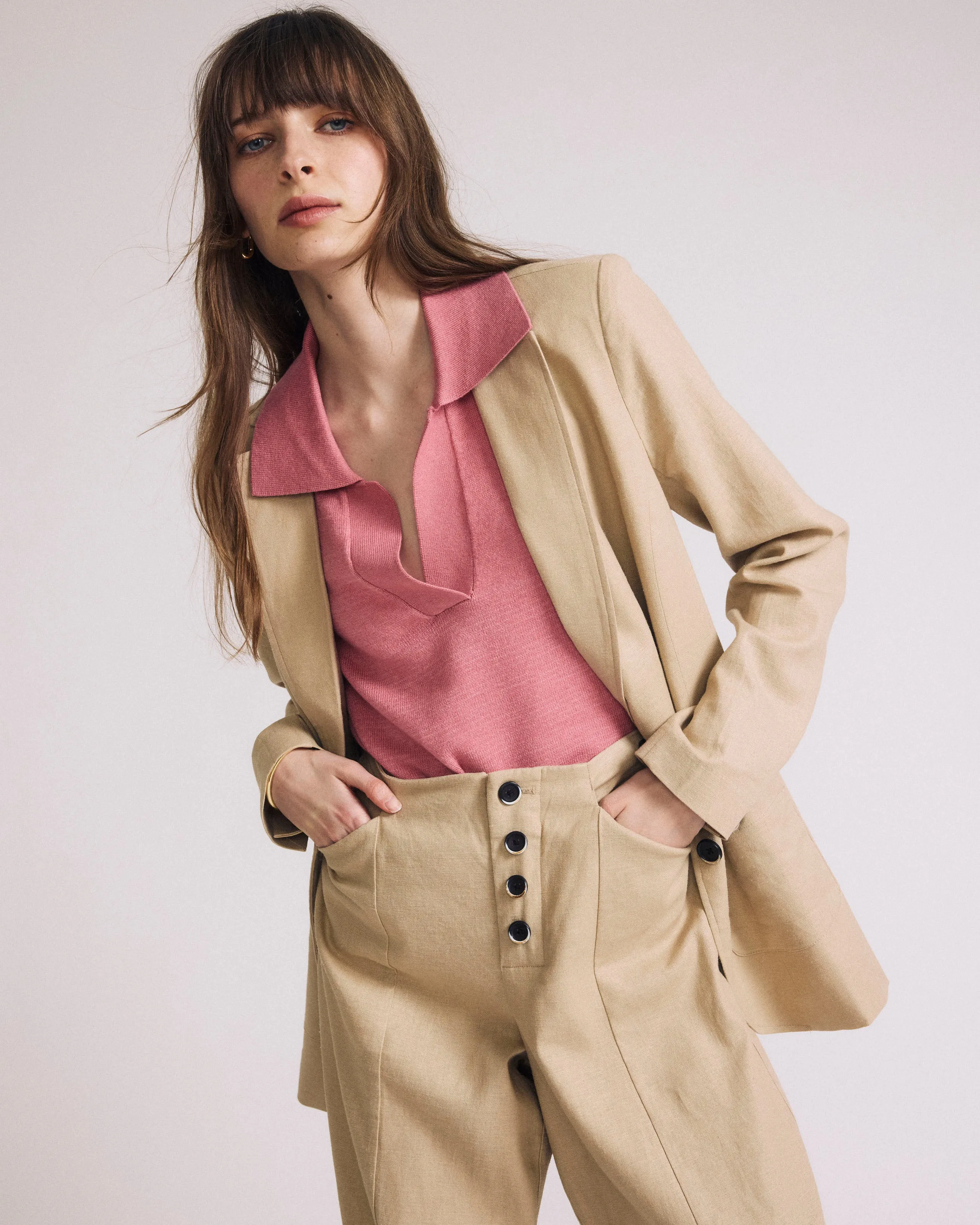 Coastal Linen Pants - Danish Coffee sold by Universal Standard product image thumbnail 2