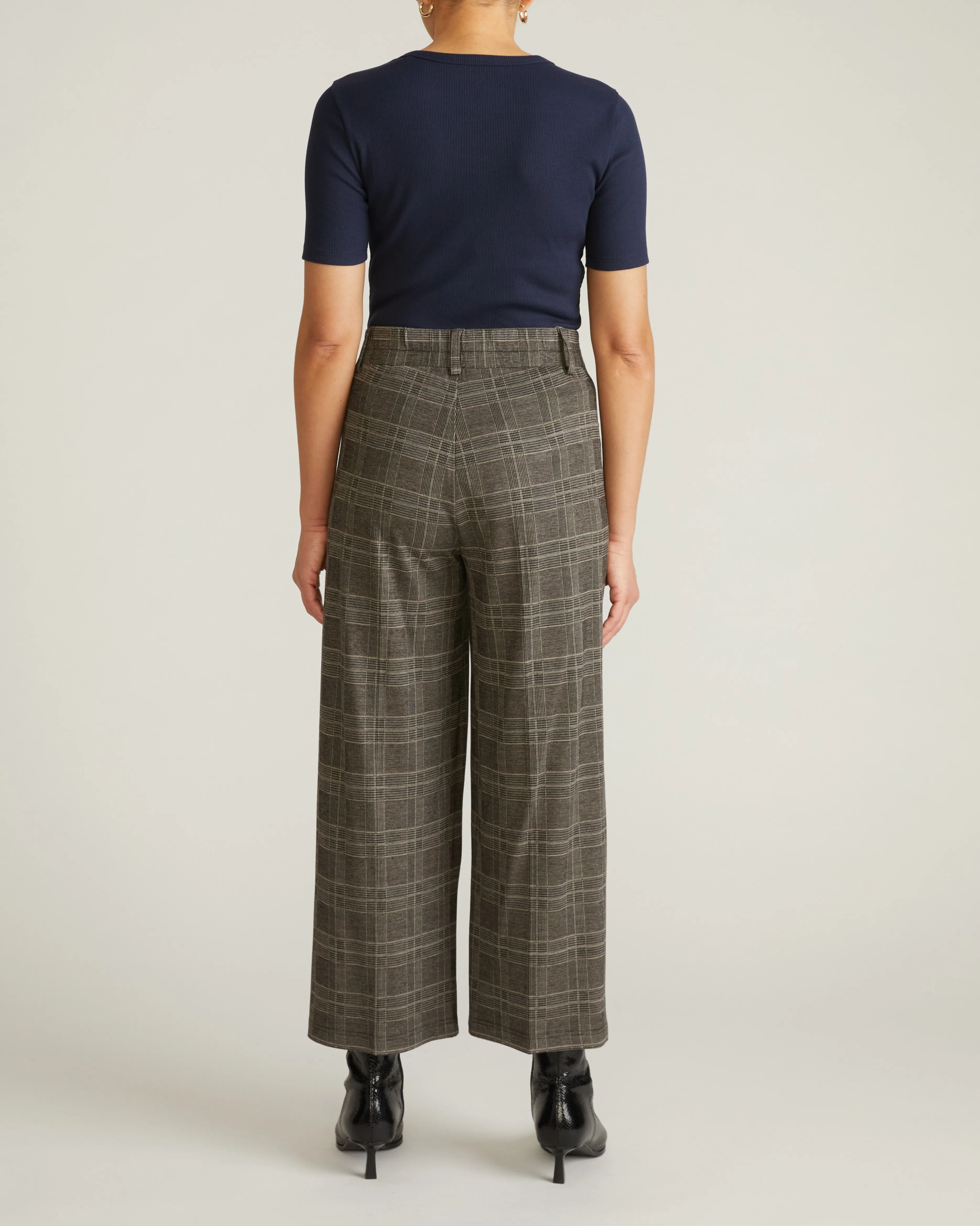 Henley Short Sleeve Ribbed Tee - Navy sold by Universal Standard product image thumbnail 4