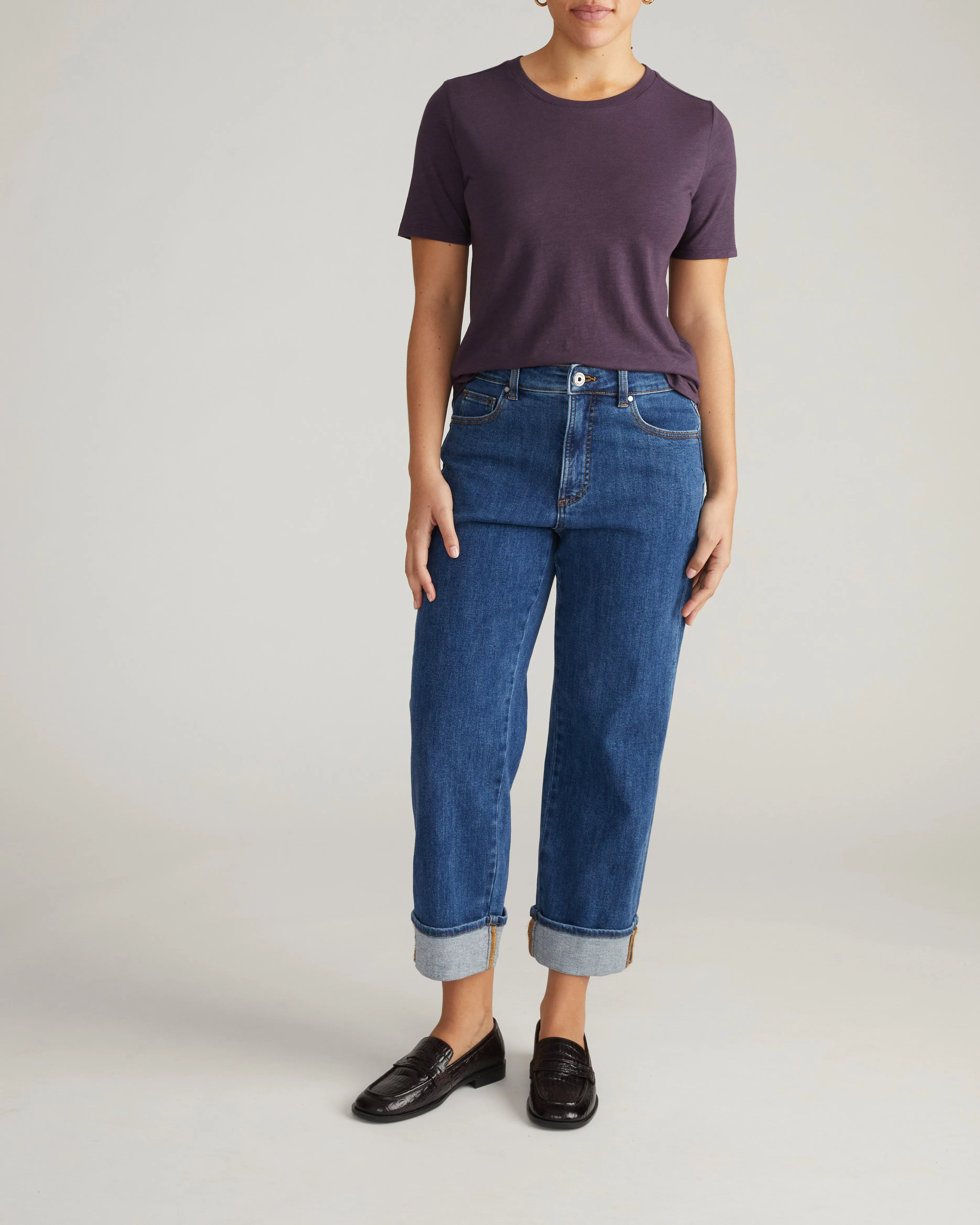 Light-As-Air Tee Rex - Purple Jewel sold by Universal Standard product image thumbnail 4