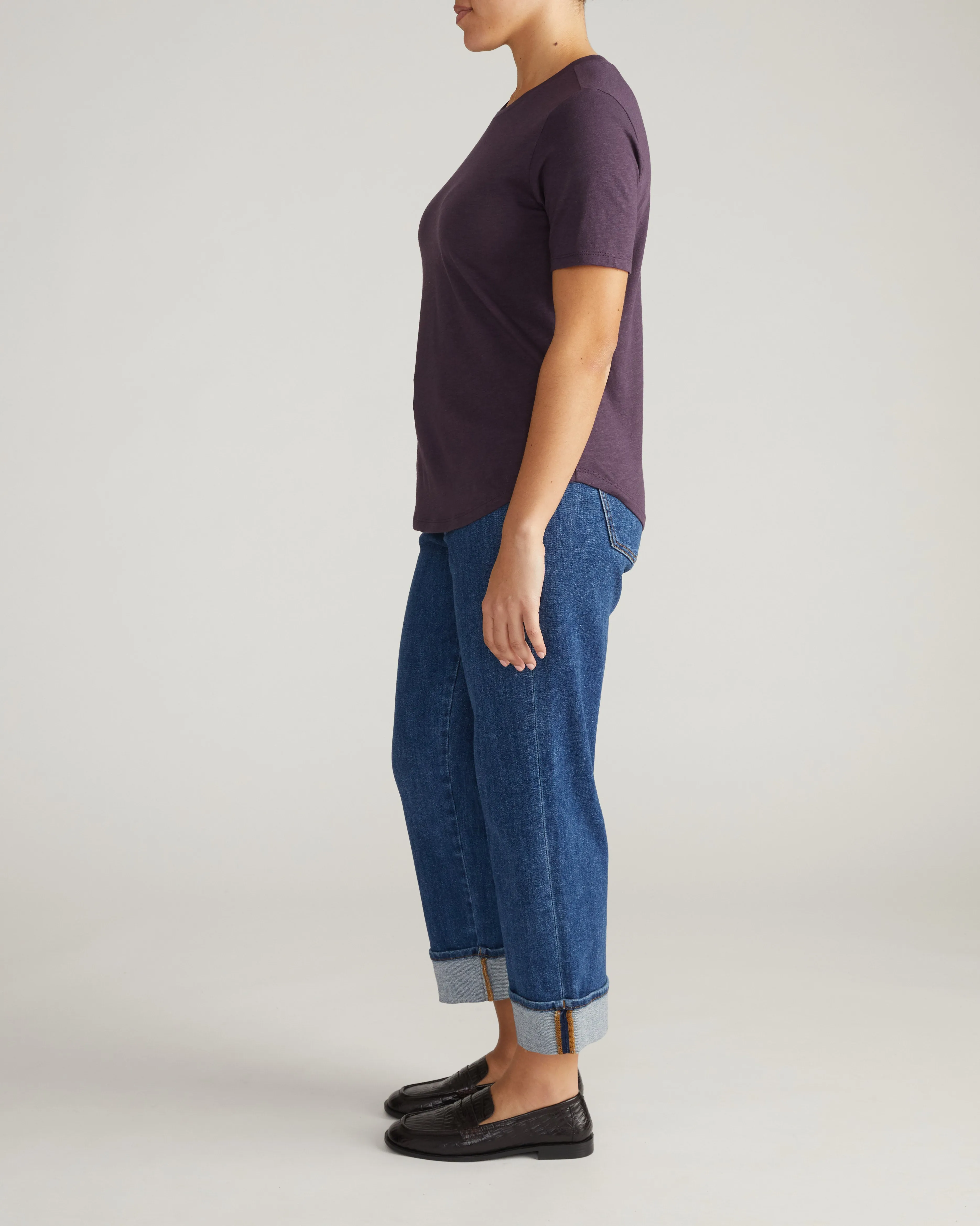 Light-As-Air Tee Rex - Purple Jewel sold by Universal Standard product image thumbnail 5