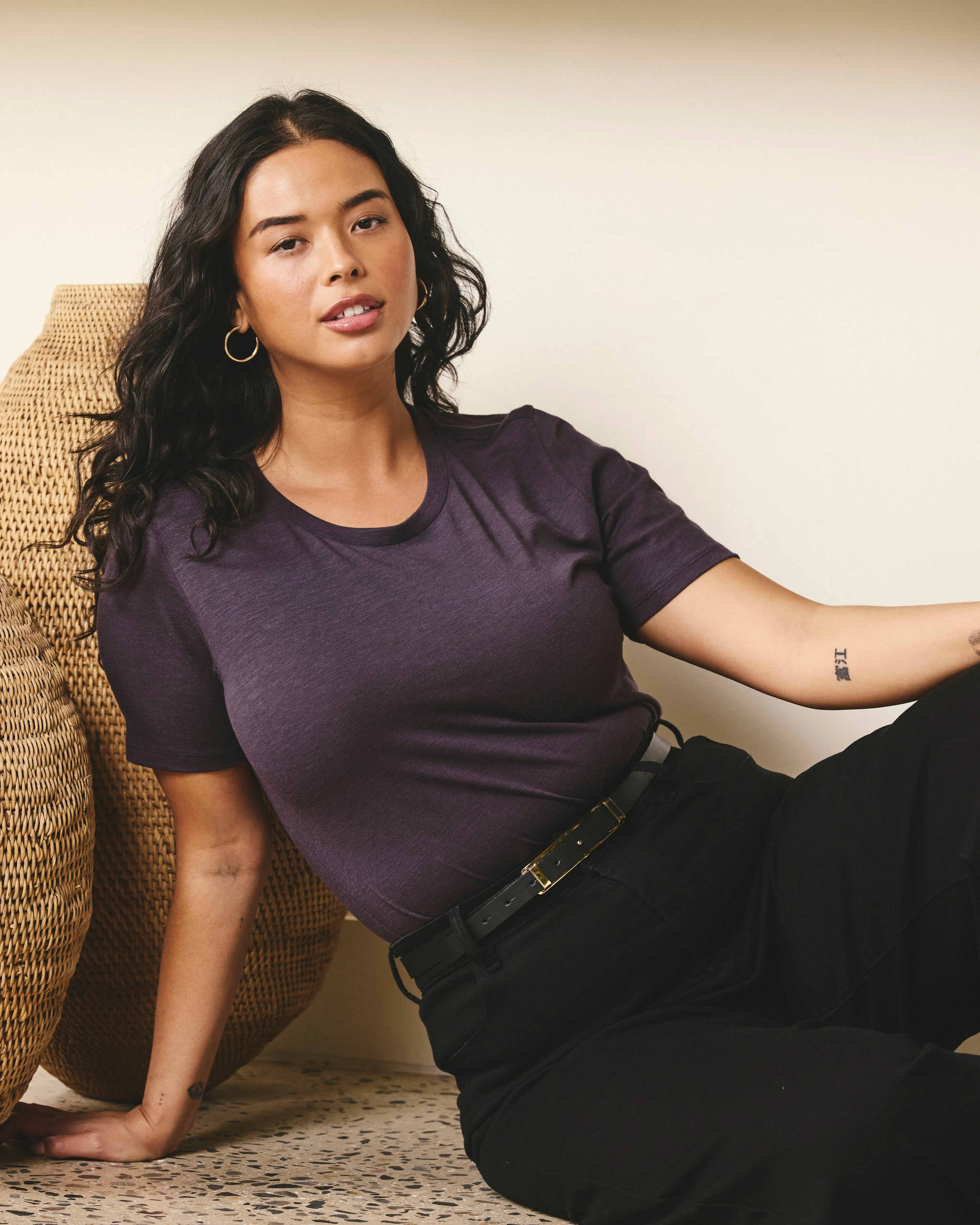 Light-As-Air Tee Rex - Purple Jewel sold by Universal Standard product image thumbnail 2