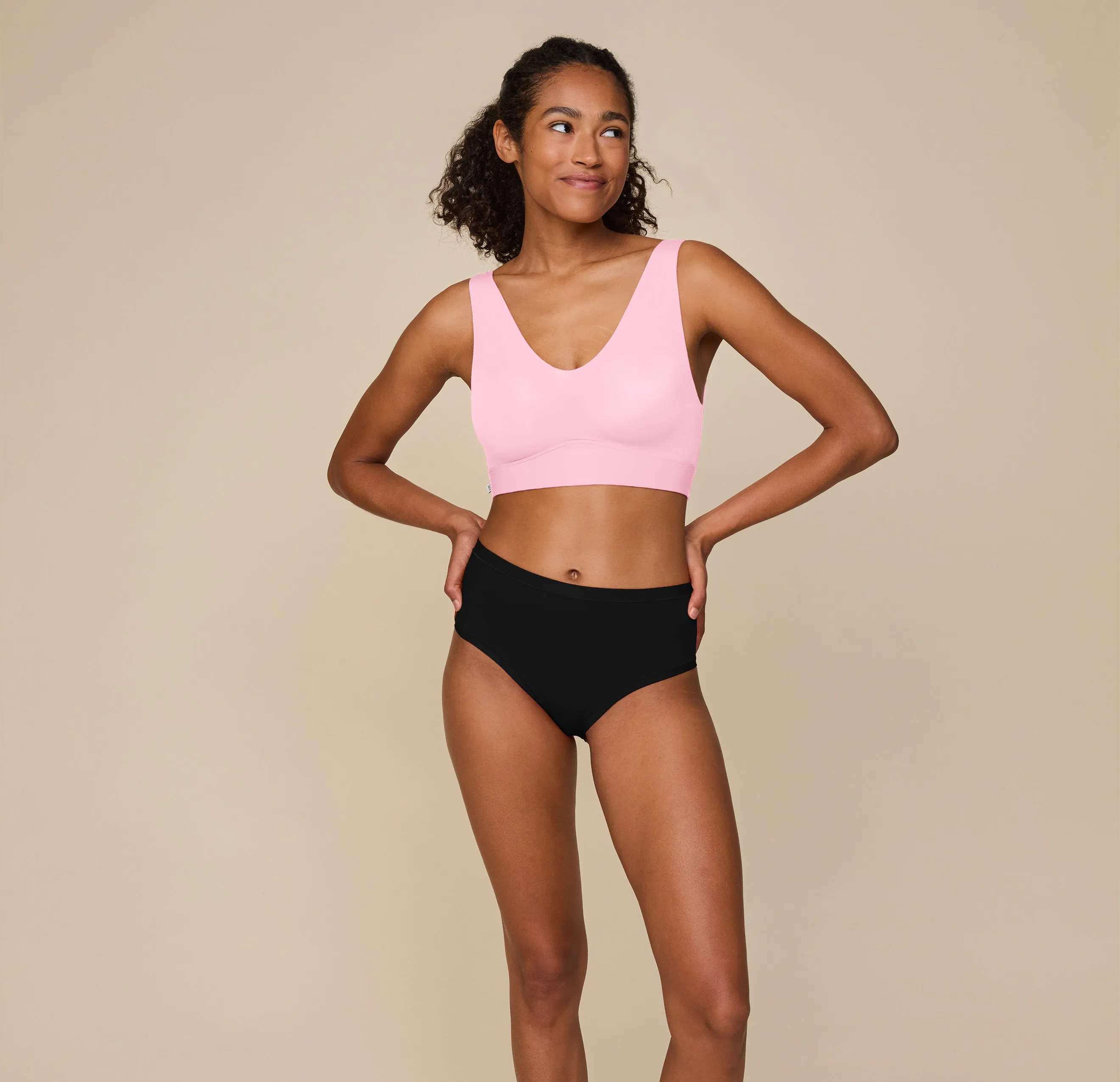 Bliss Bralette - Pink sold by Universal Standard
