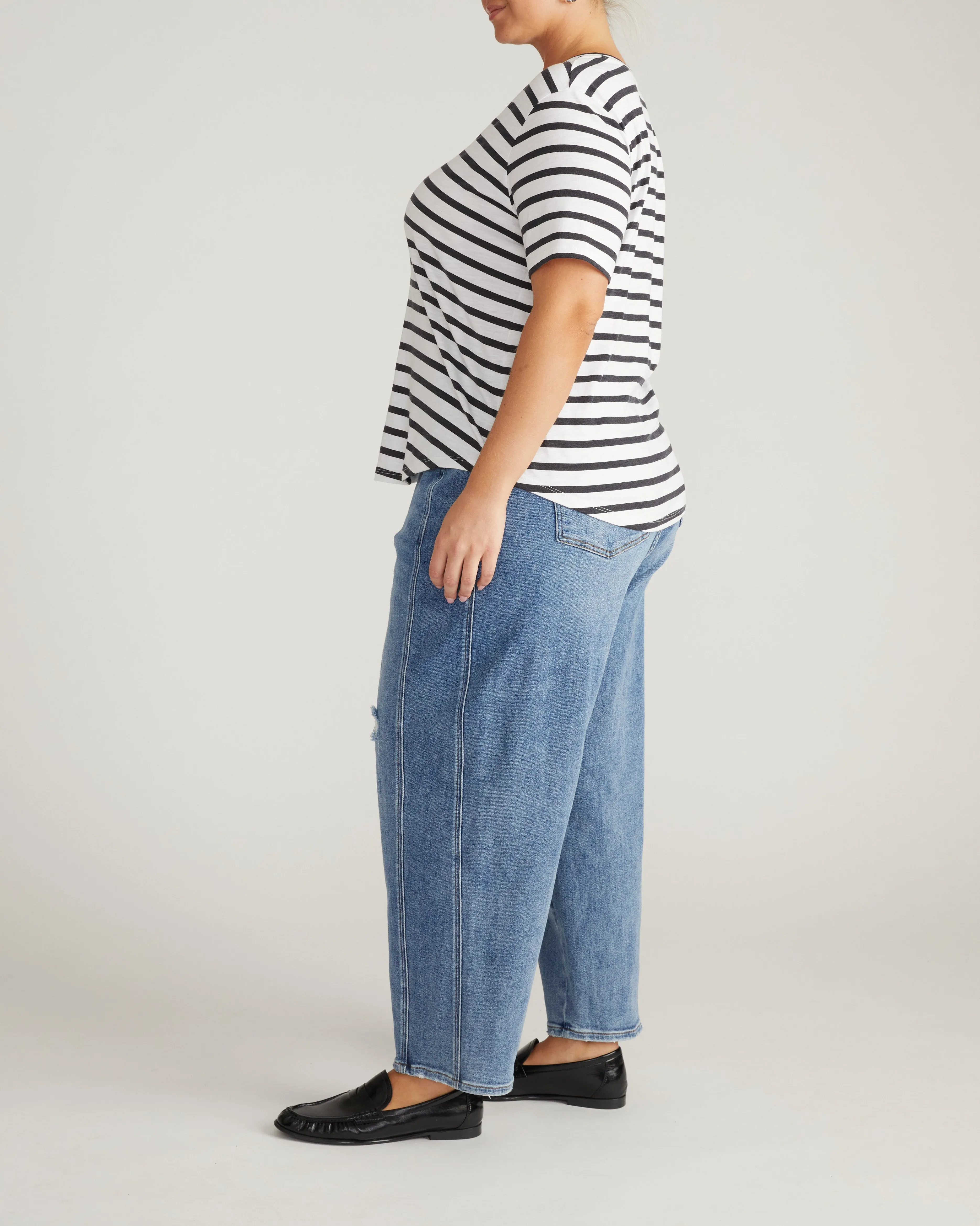 Light-As-Air V Rex - Zen Stripe sold by Universal Standard product image thumbnail 5