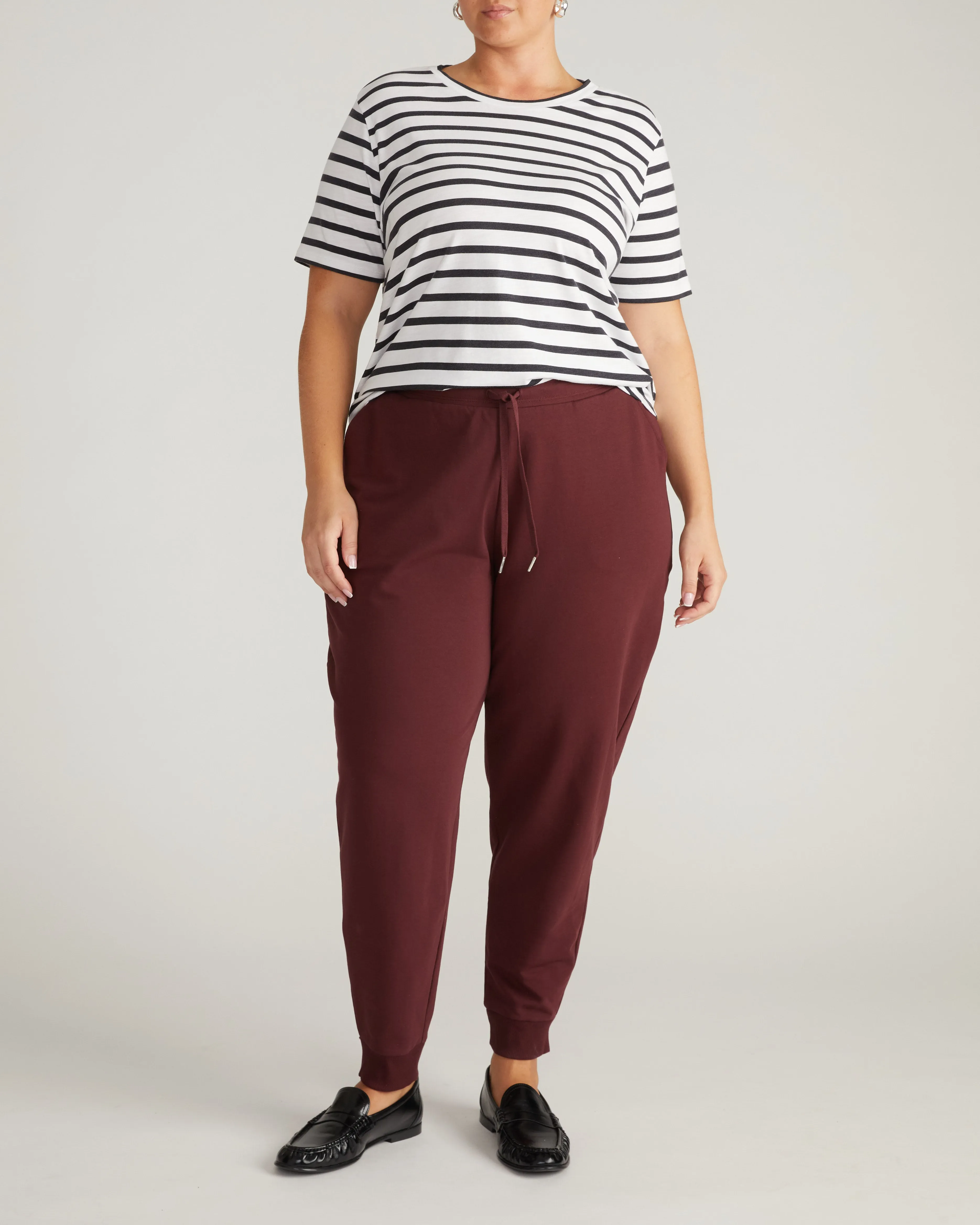 Light-As-Air Tee Rex - Zen Stripe sold by Universal Standard product image thumbnail 4