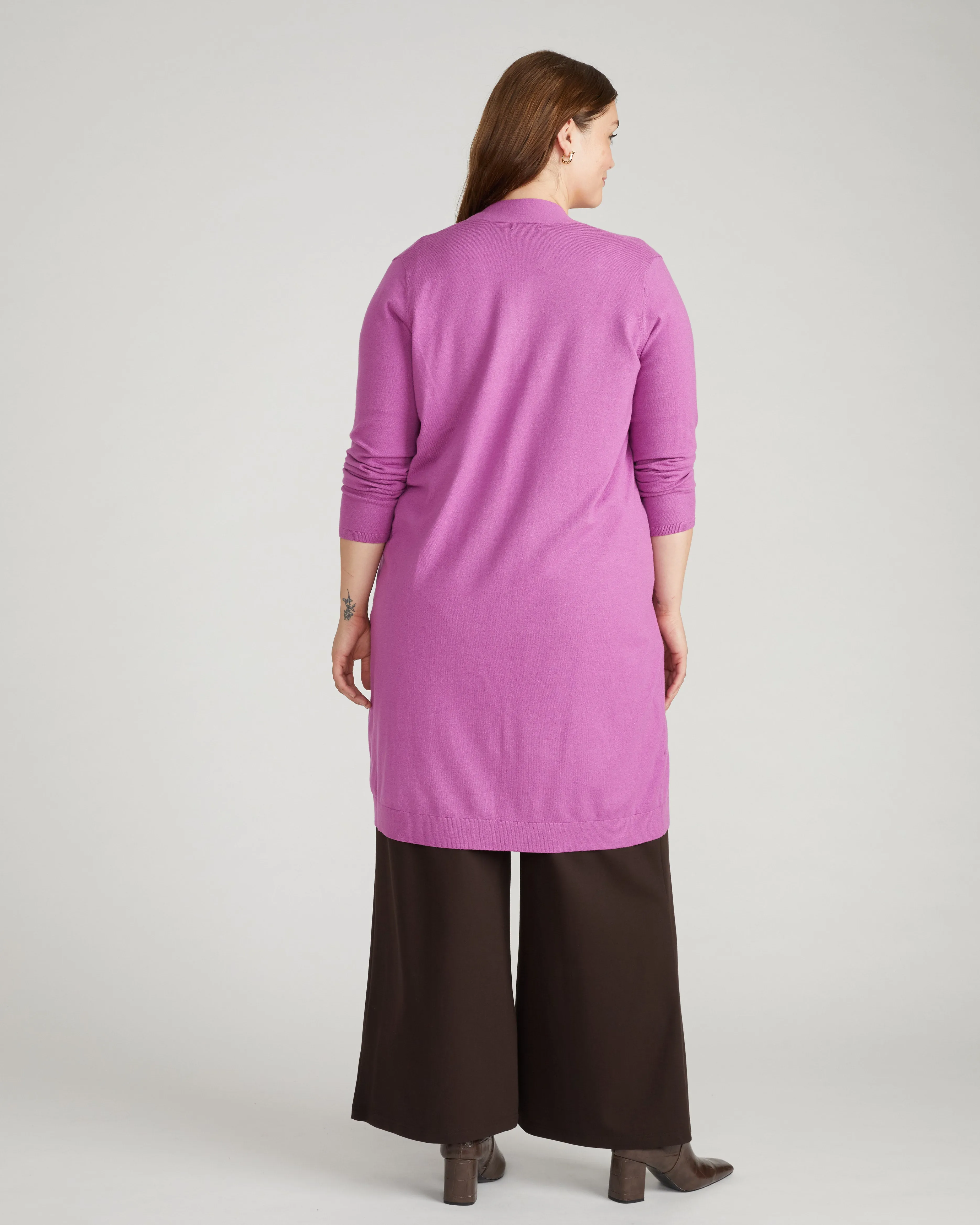 Savvy Double Knit Duster - Purple Vision sold by Universal Standard product image thumbnail 4