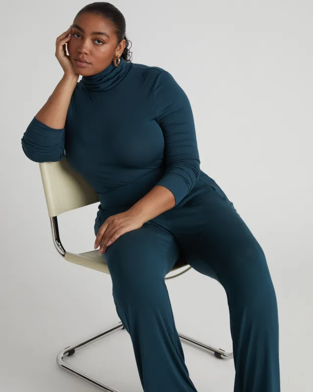 Cloud Rib Mola Pant - Deep Sea made by Universal Standard