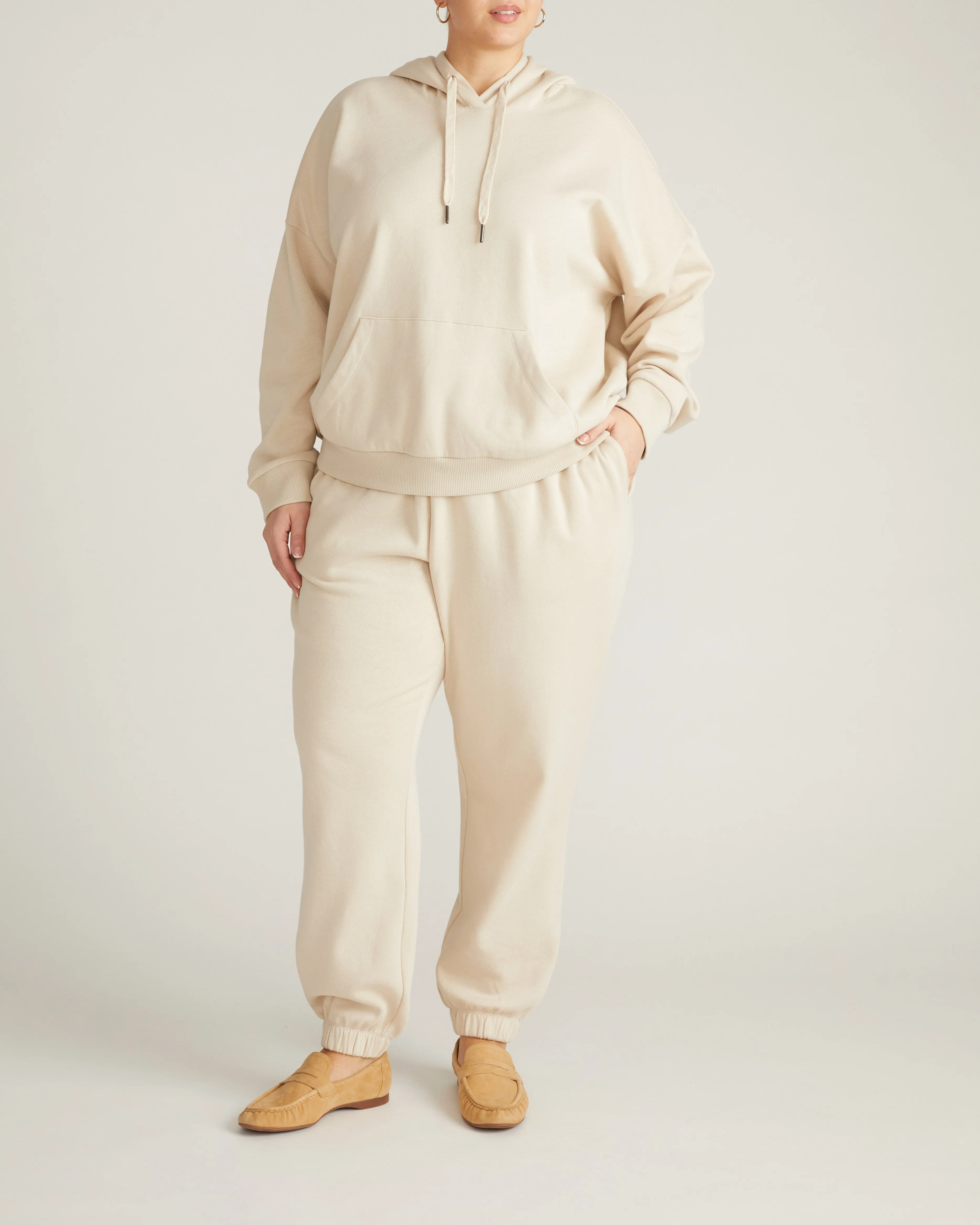 Daydream Hoodie - Dove Wing sold by Universal Standard product image thumbnail 3
