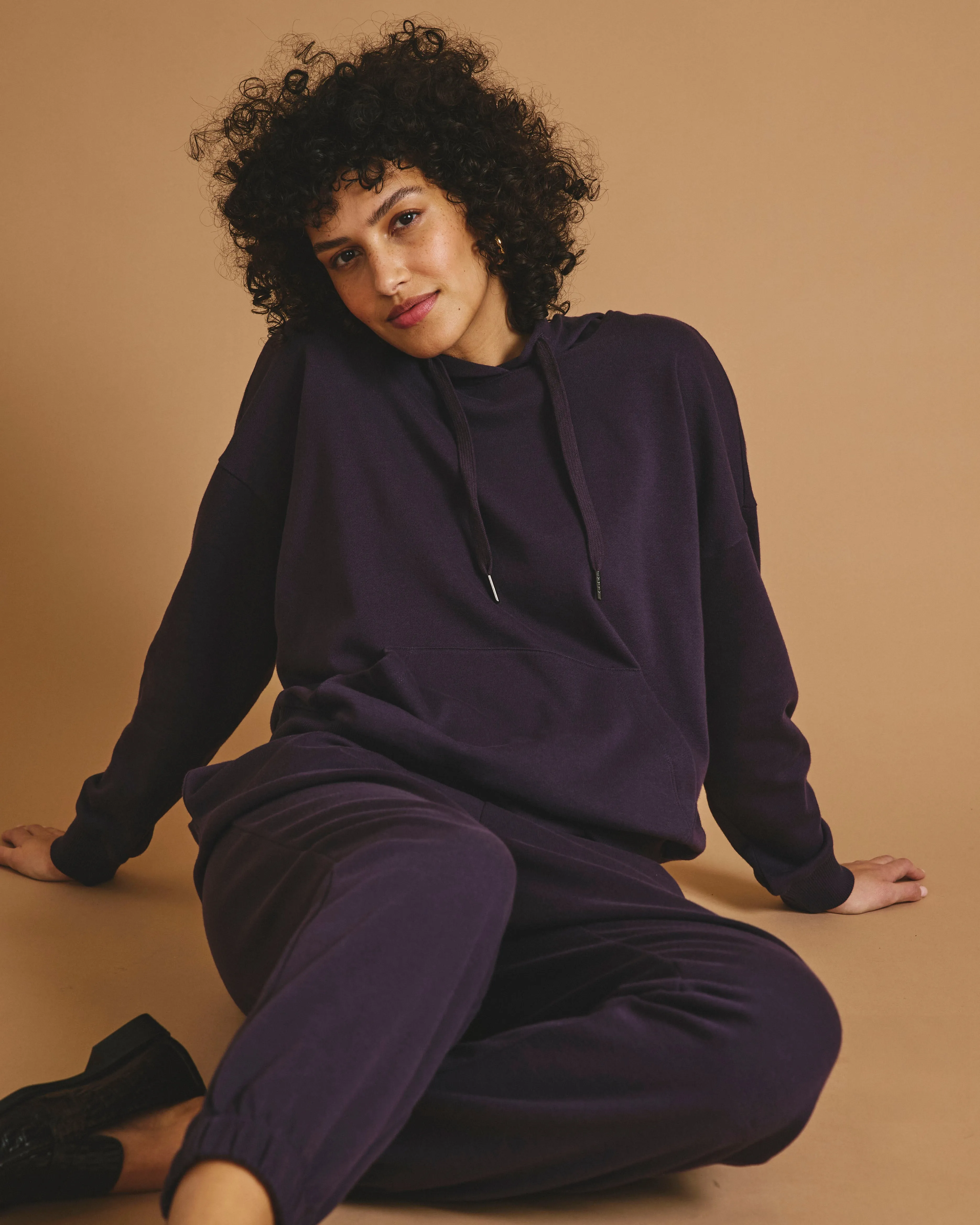 Daydream Hoodie - Purple Jewel sold by Universal Standard product image thumbnail 2