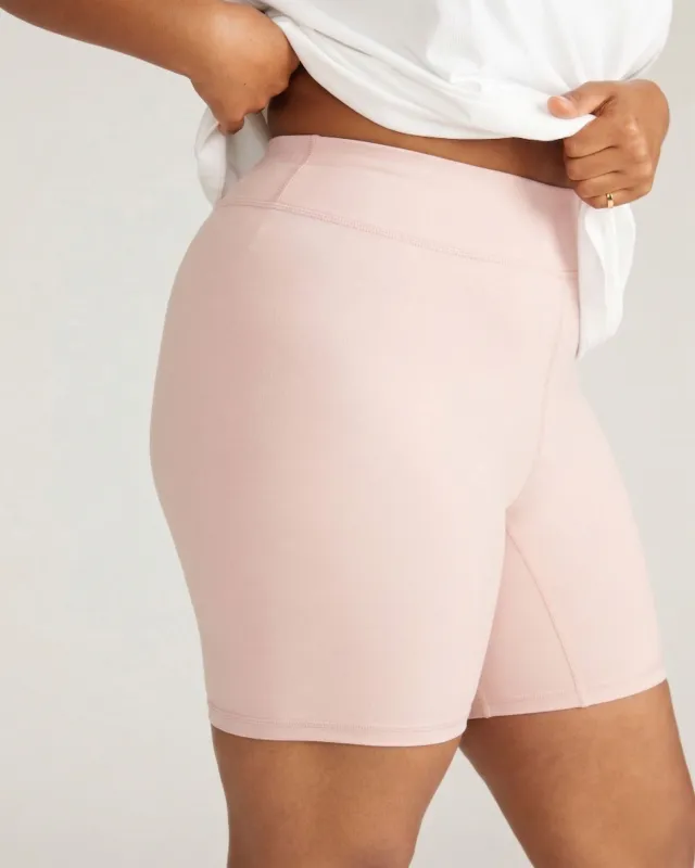 Barely-There Slip Shorts - Pale Pink made by Universal Standard
