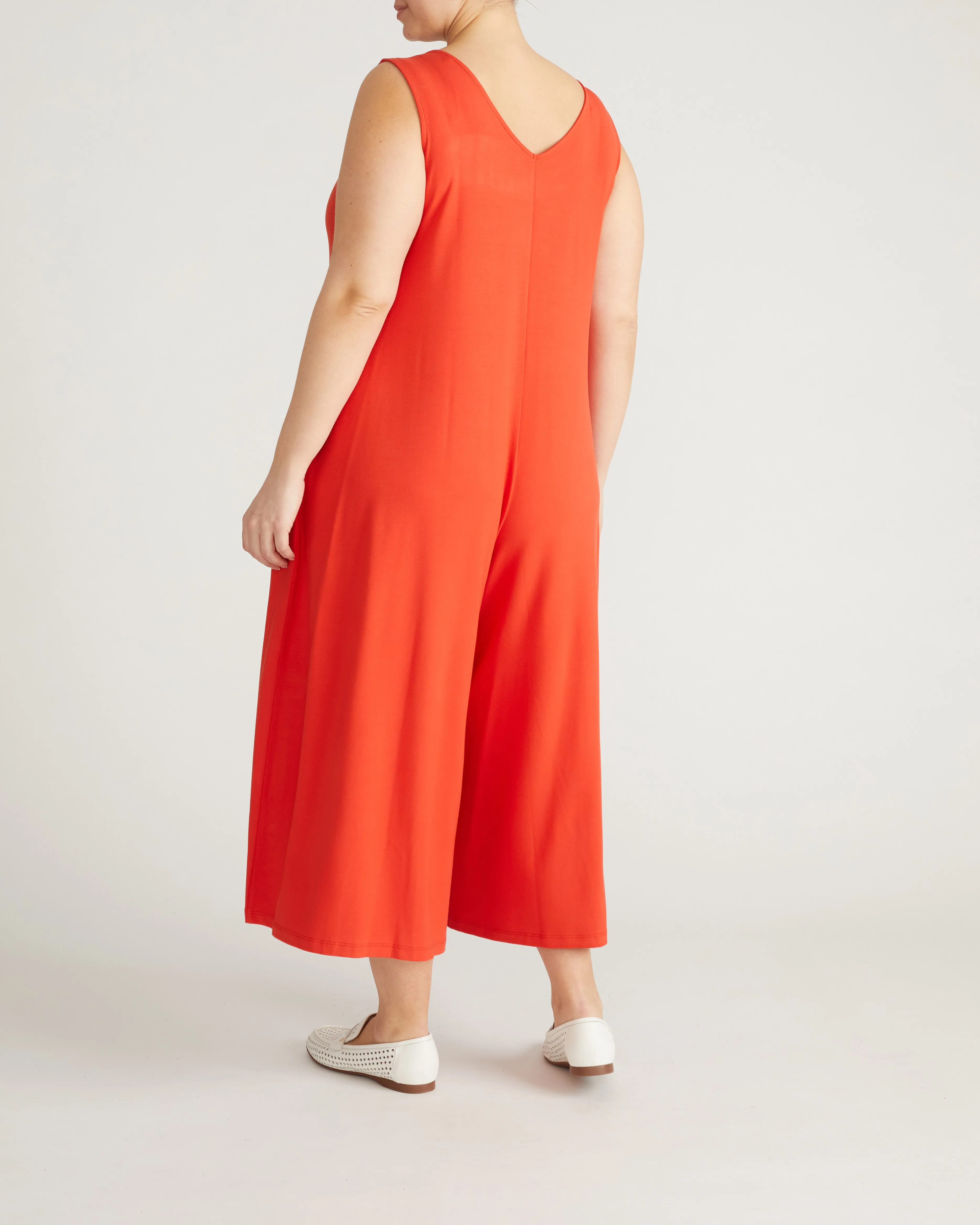 Sunny Divine Jersey Jumpsuit - Shoreline Sunset sold by Universal Standard product image thumbnail 4