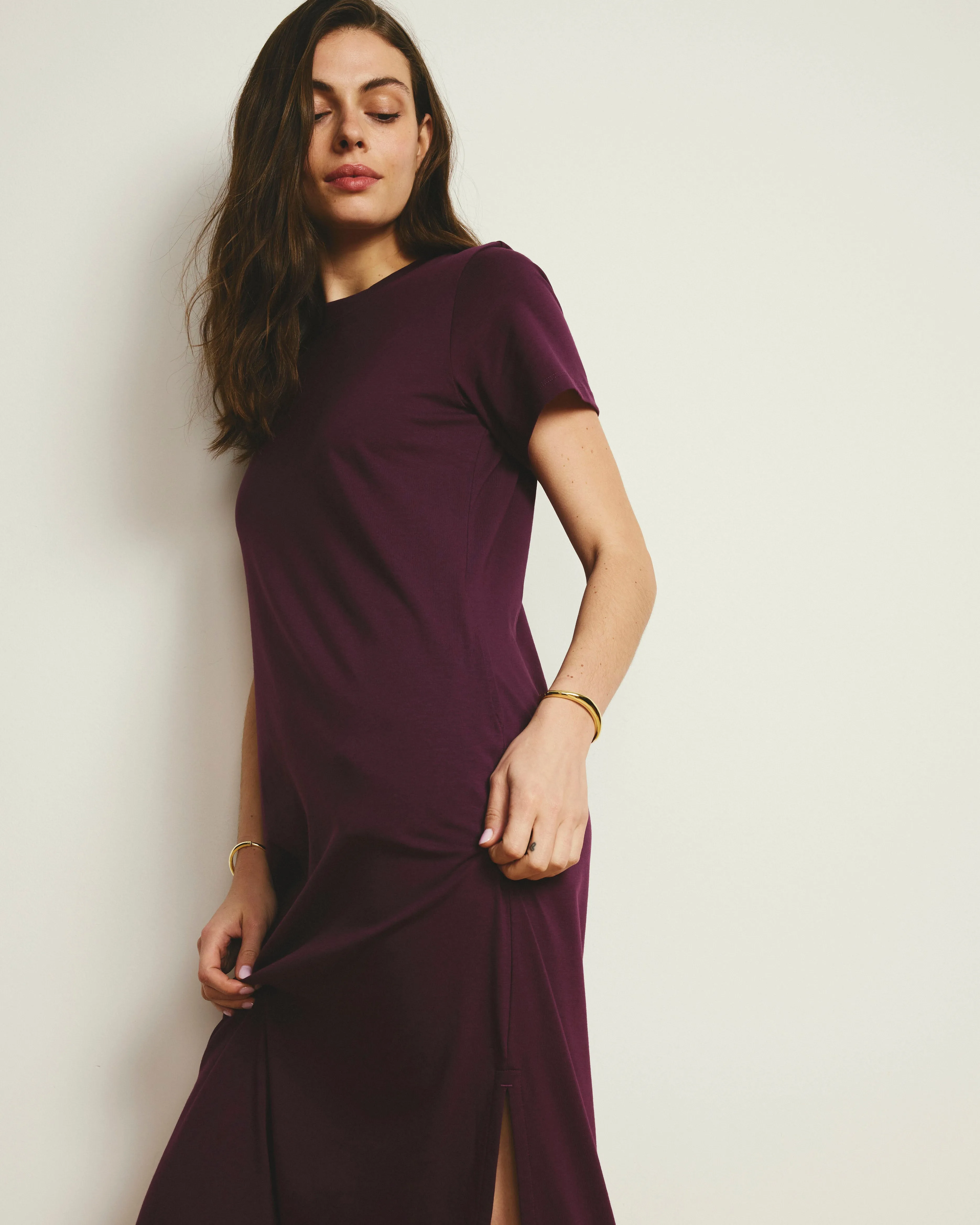 Halie Maxi T-Shirt Dress - Gamay sold by Universal Standard product image thumbnail 5