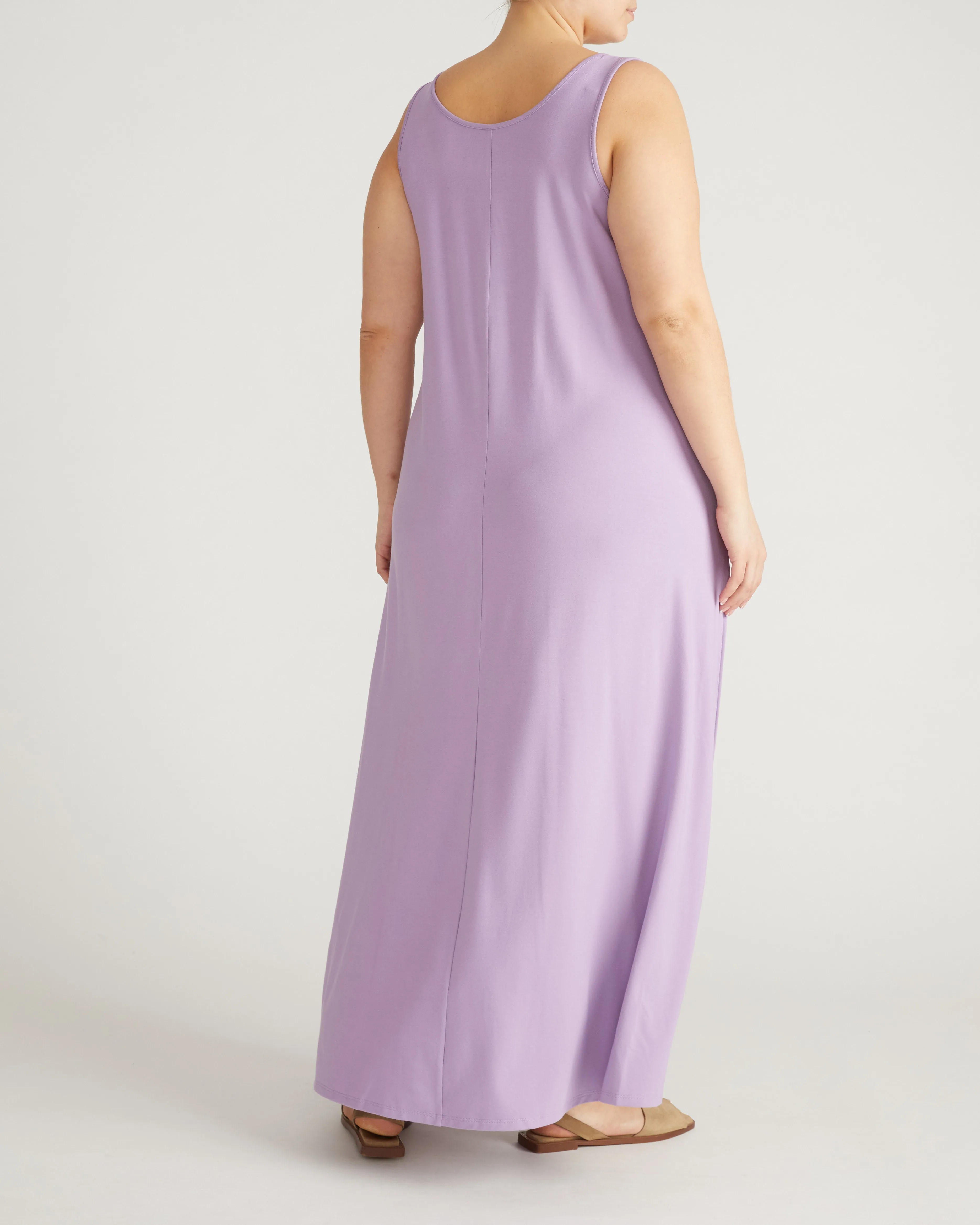 Athena Divine Jersey Dress - Spring Iris sold by Universal Standard product image thumbnail 4