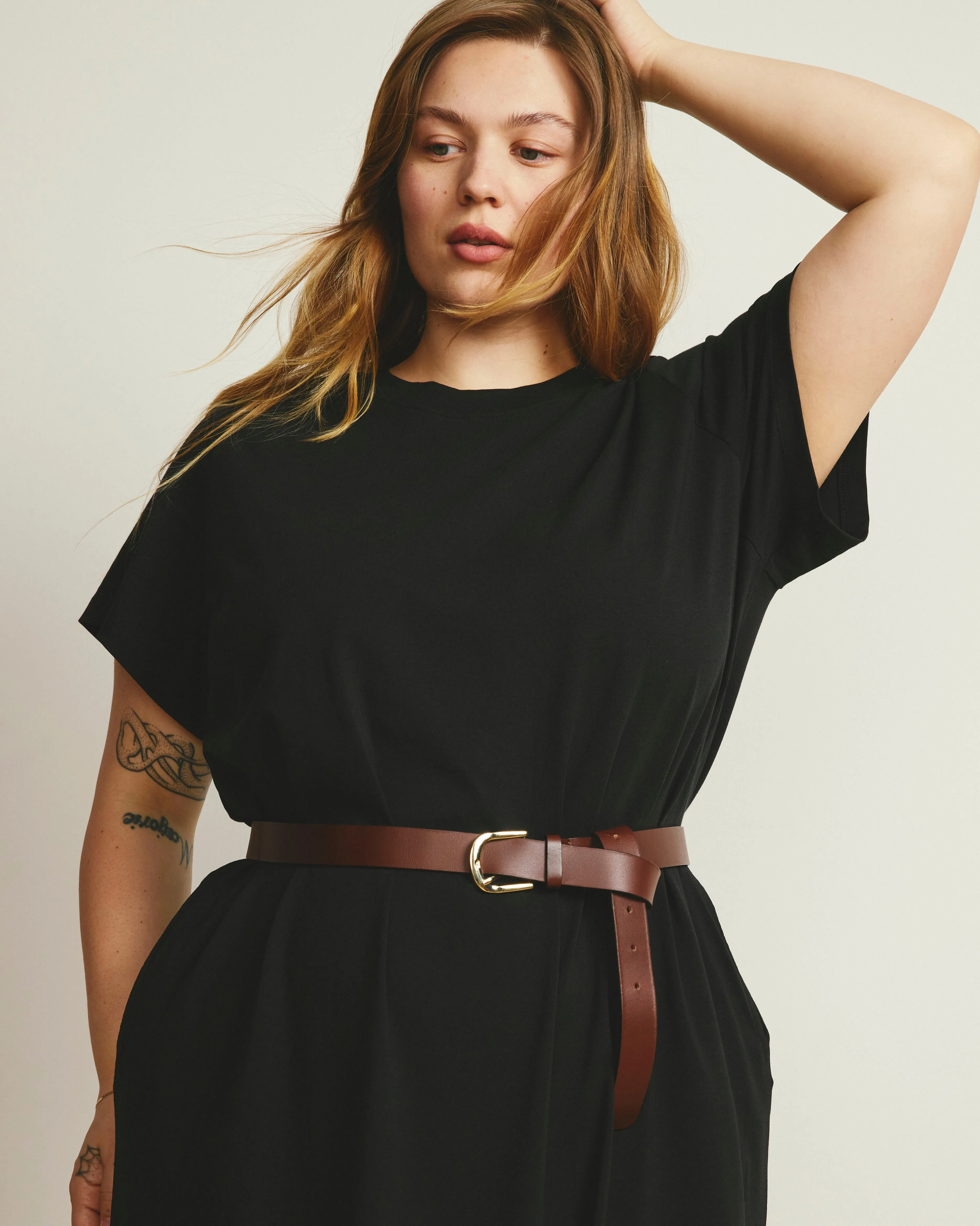 Maxi T-Shirt Dress - Black sold by Universal Standard product image thumbnail 2