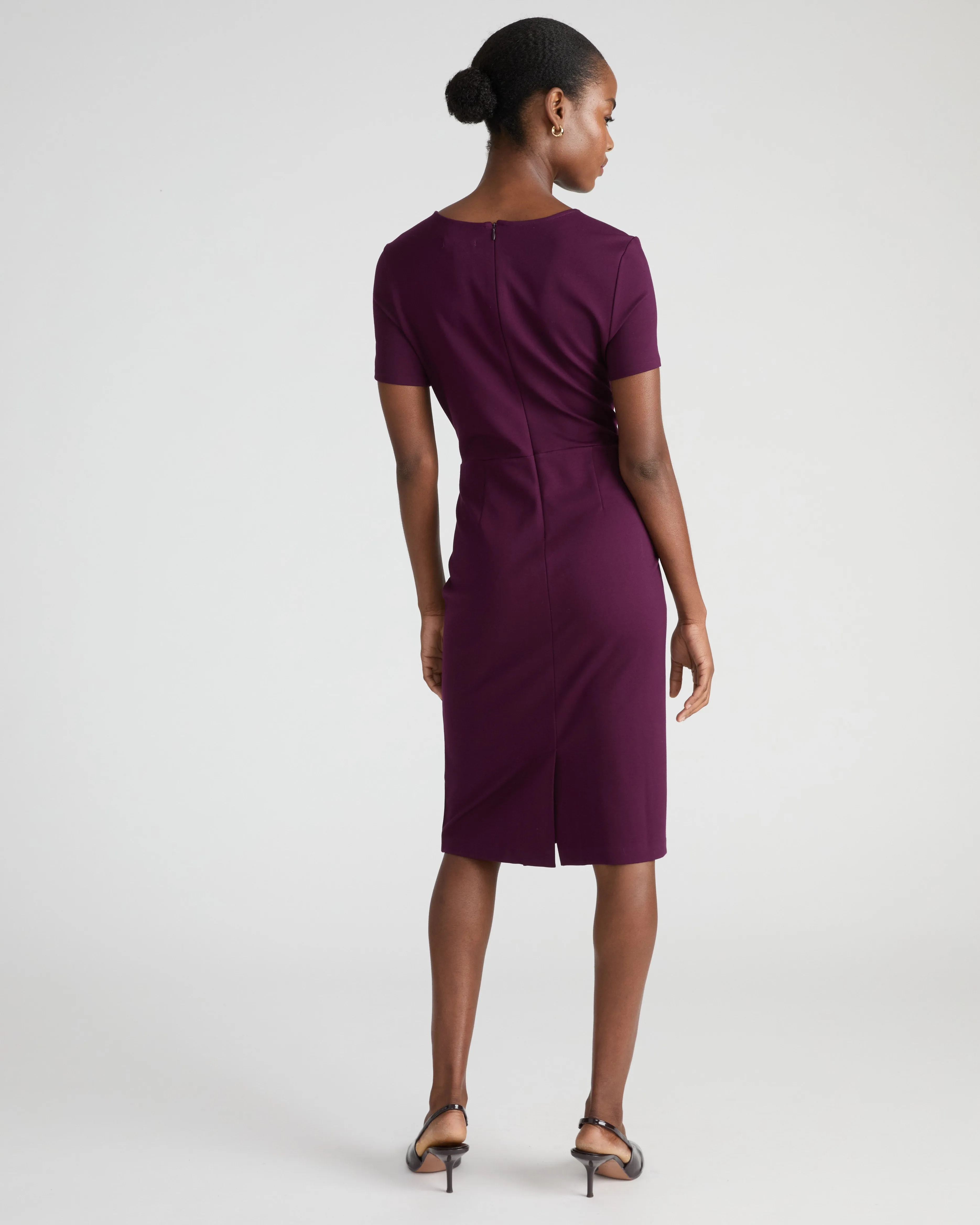 Executive Ponte Dress - Gamay sold by Universal Standard product image thumbnail 3