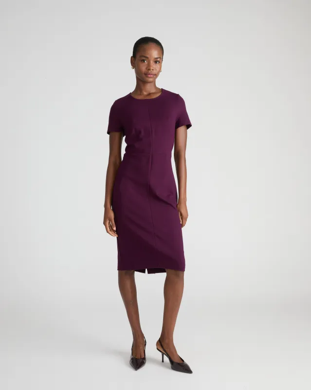 Executive Ponte Dress - Gamay made by Universal Standard