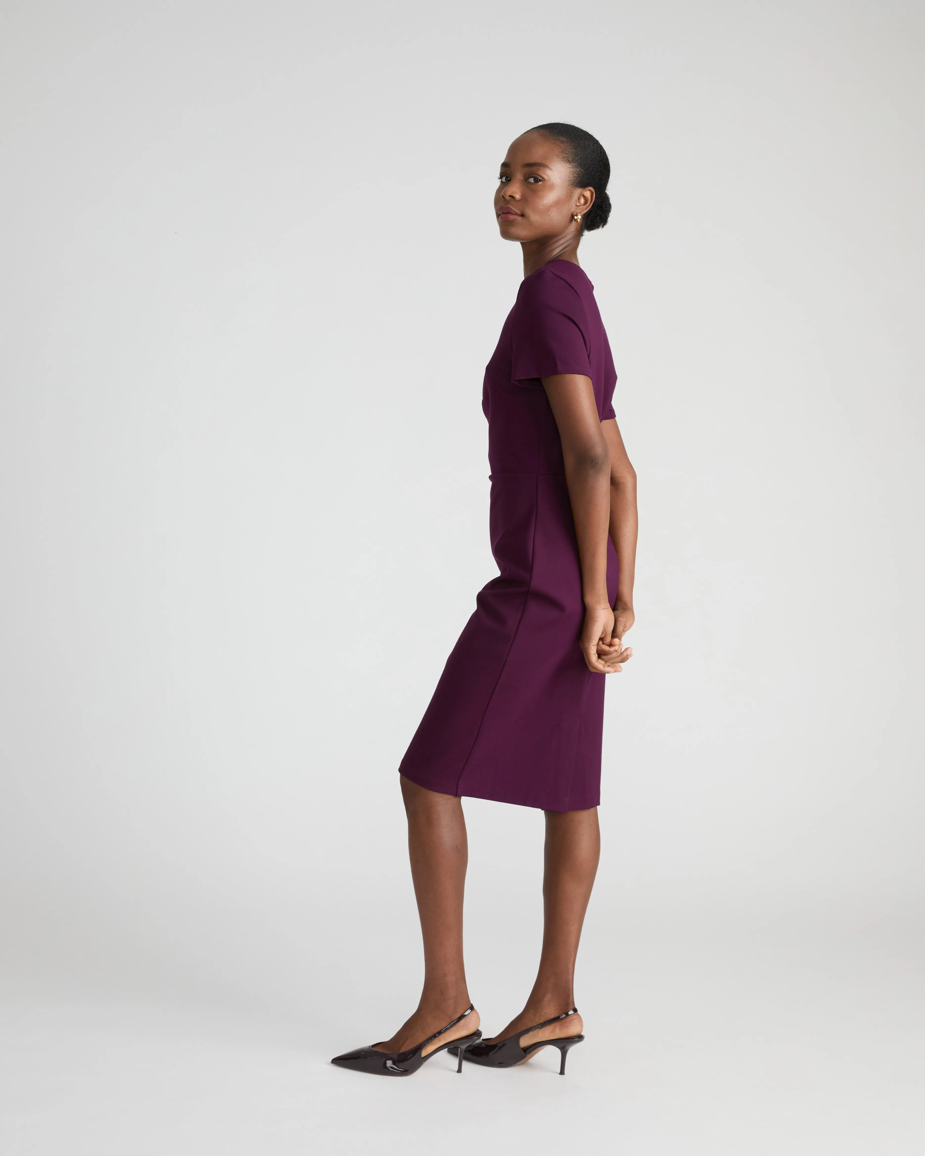 Executive Ponte Dress - Gamay sold by Universal Standard product image thumbnail 2