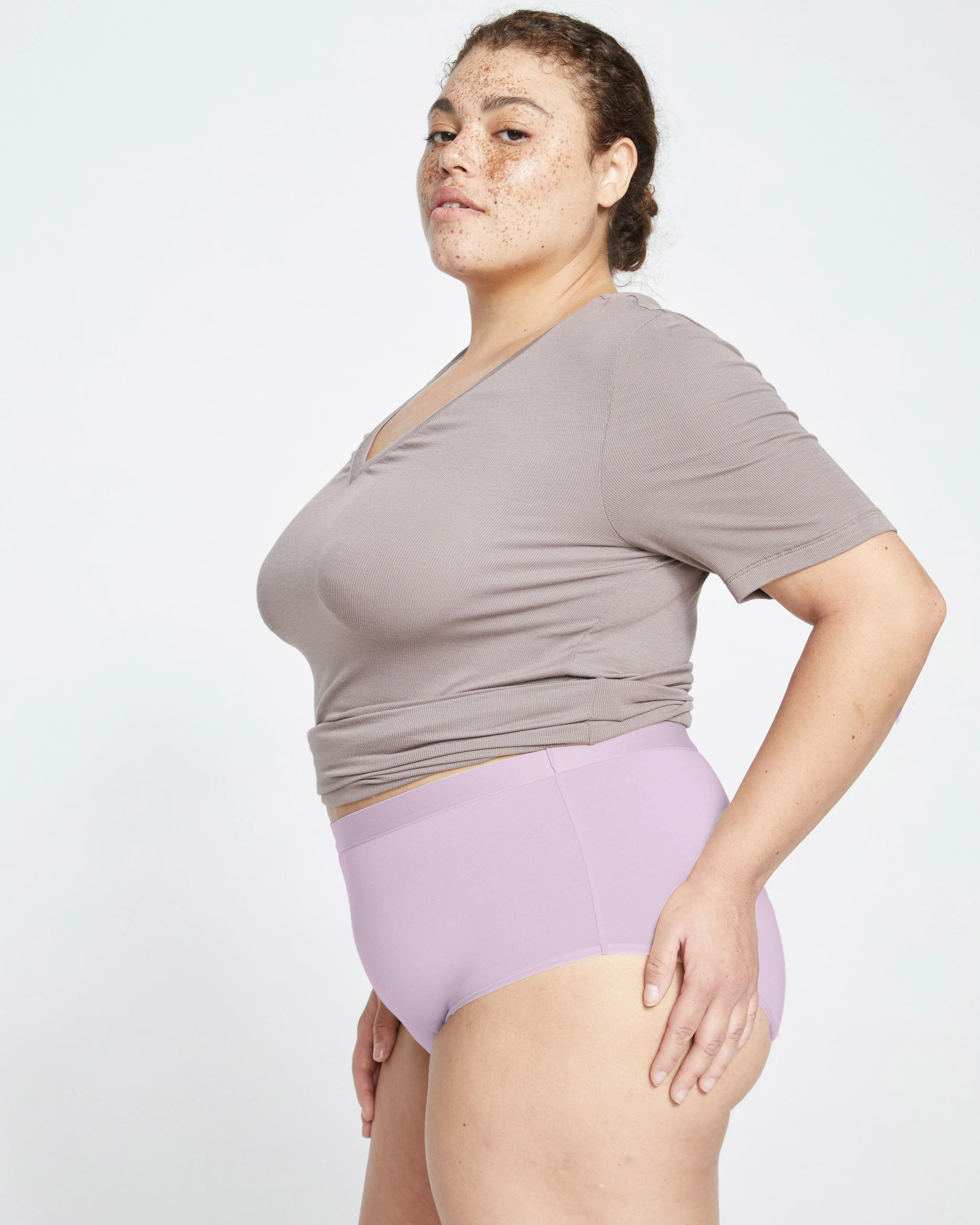 UltimateS High Rise Brief - Pink Dreams sold by Universal Standard product image thumbnail 3