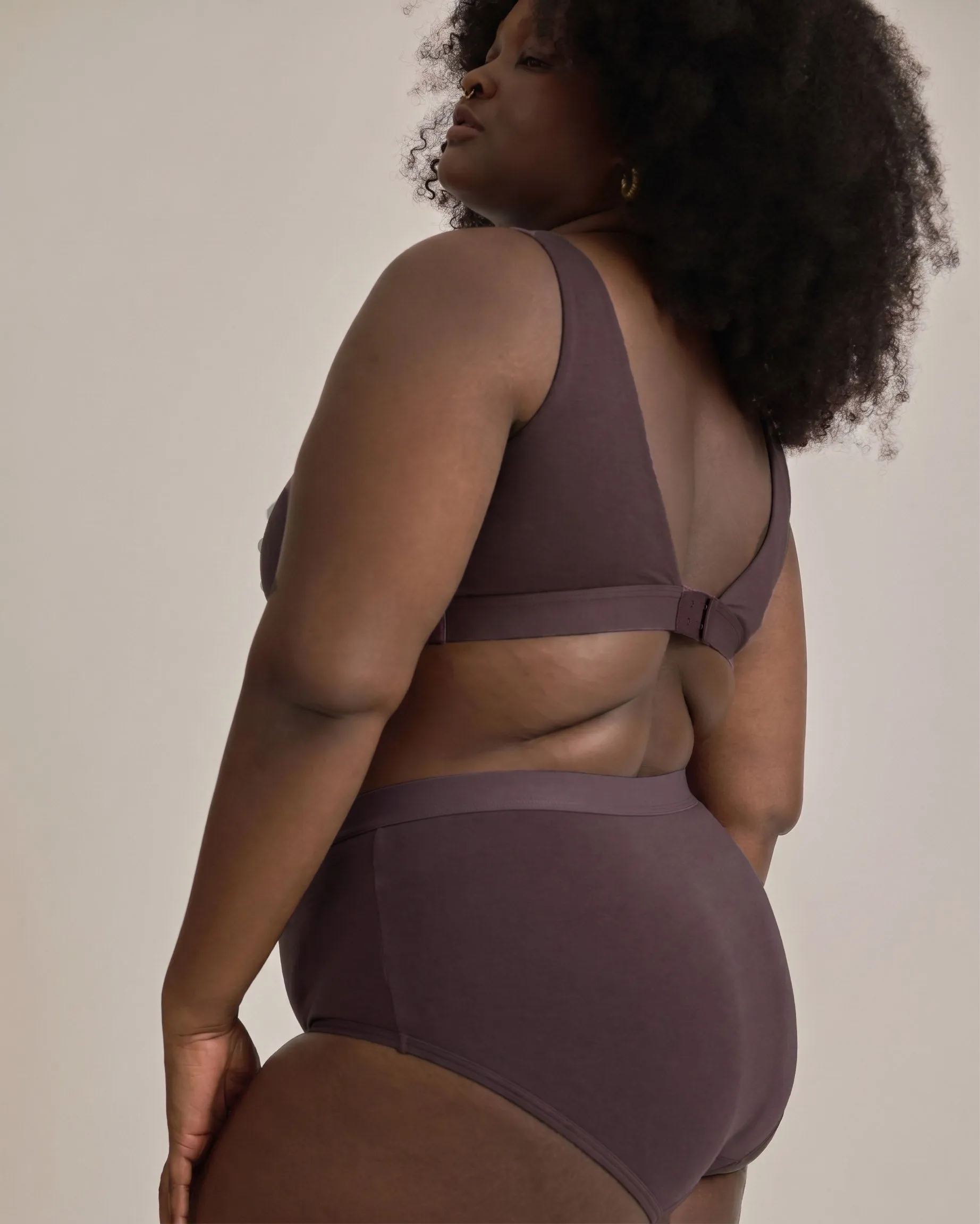 UltimateS High Rise Brief - Cassis sold by Universal Standard product image thumbnail 2