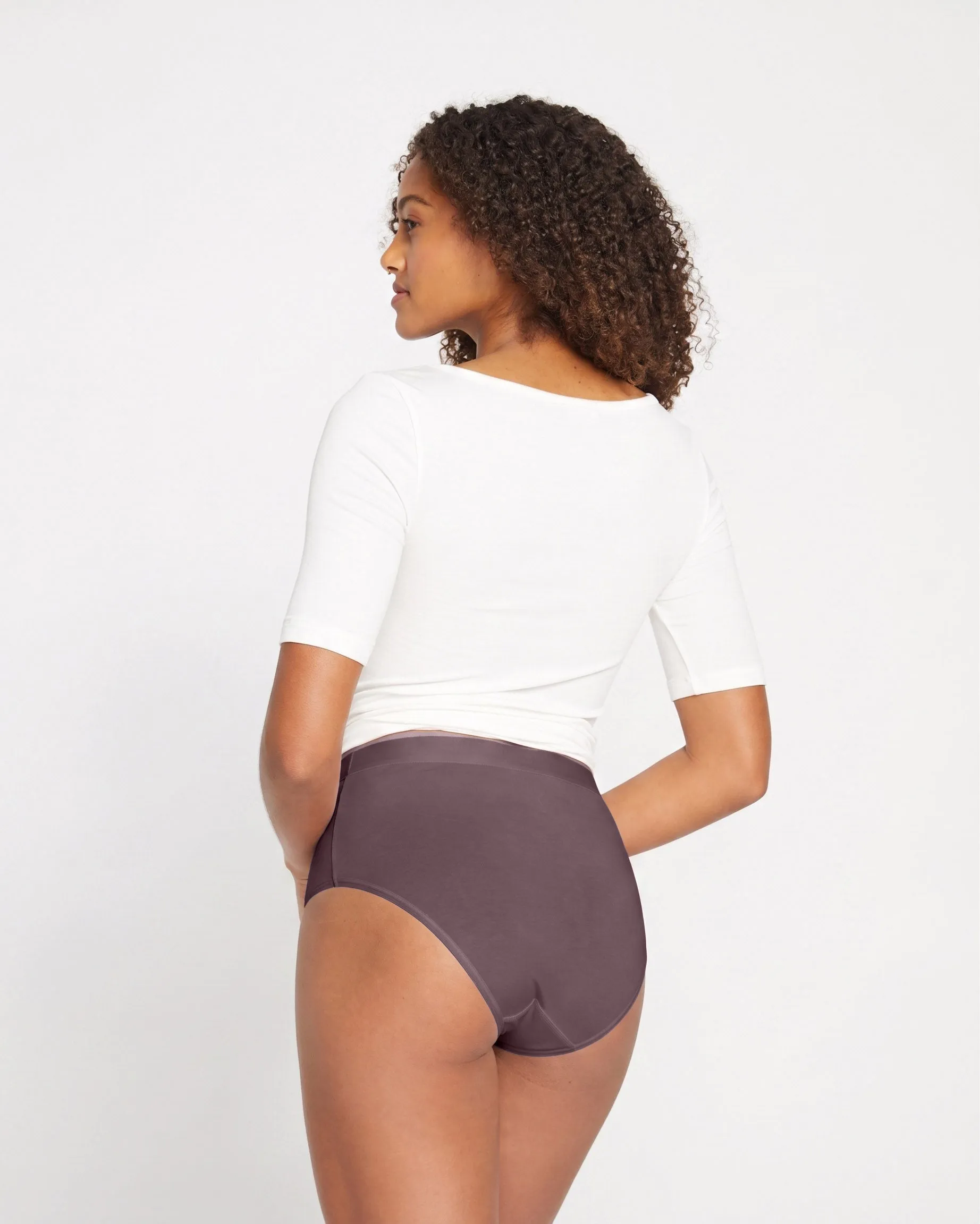 UltimateS High Rise Brief - Cassis sold by Universal Standard product image thumbnail 4
