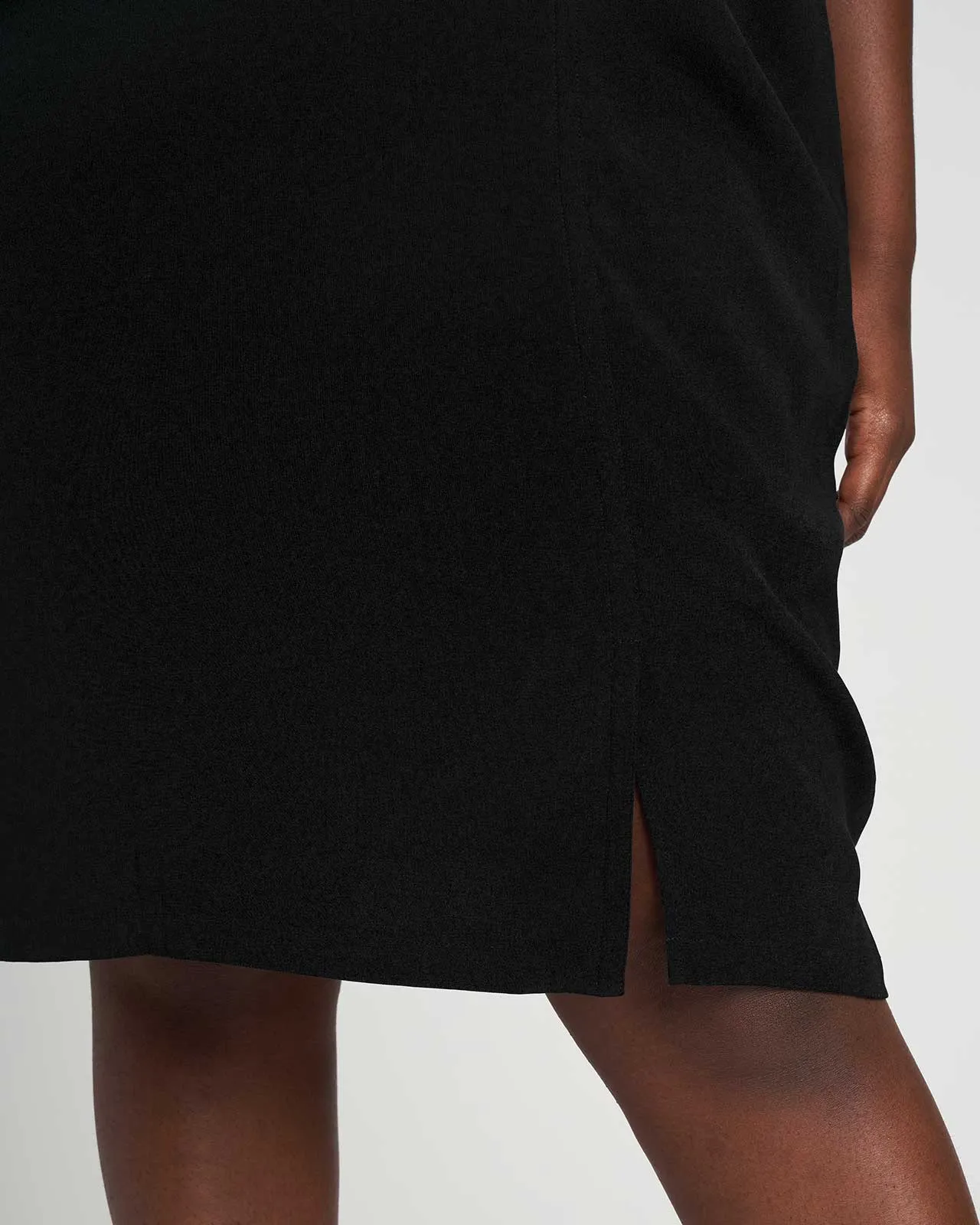 Kendra Crepe Dress - Black sold by Universal Standard product image thumbnail 3