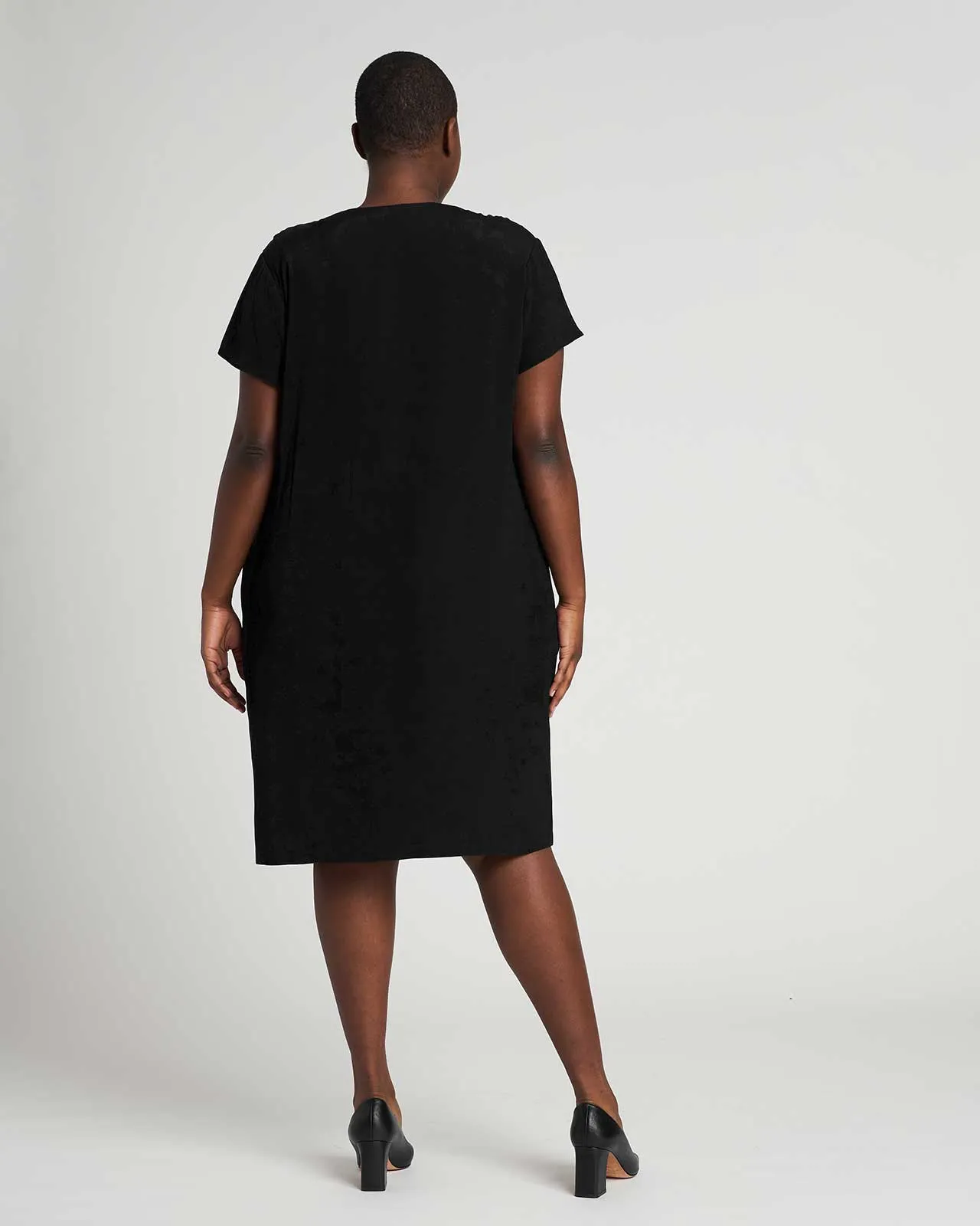 Kendra Crepe Dress - Black sold by Universal Standard product image thumbnail 4