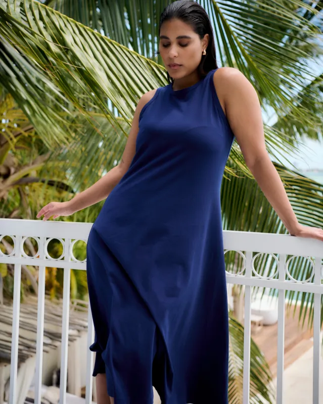 Sardinia Tank Dress - Cenote sold by Universal Standard