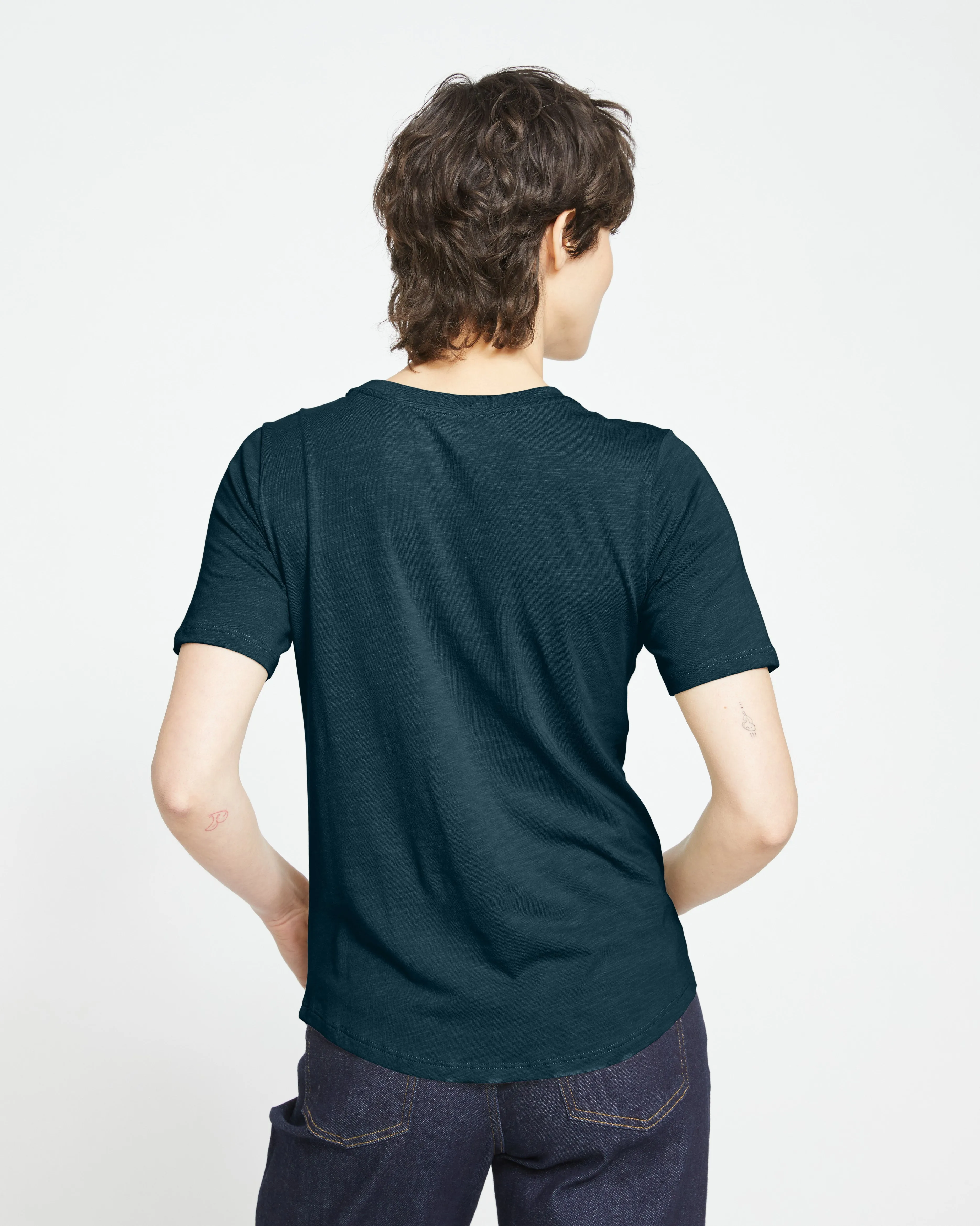 Light-As-Air Tee Rex - Deep Sea sold by Universal Standard product image thumbnail 2