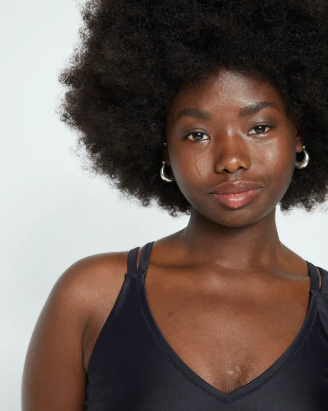 The Sport Bikini Top - Black sold by Universal Standard