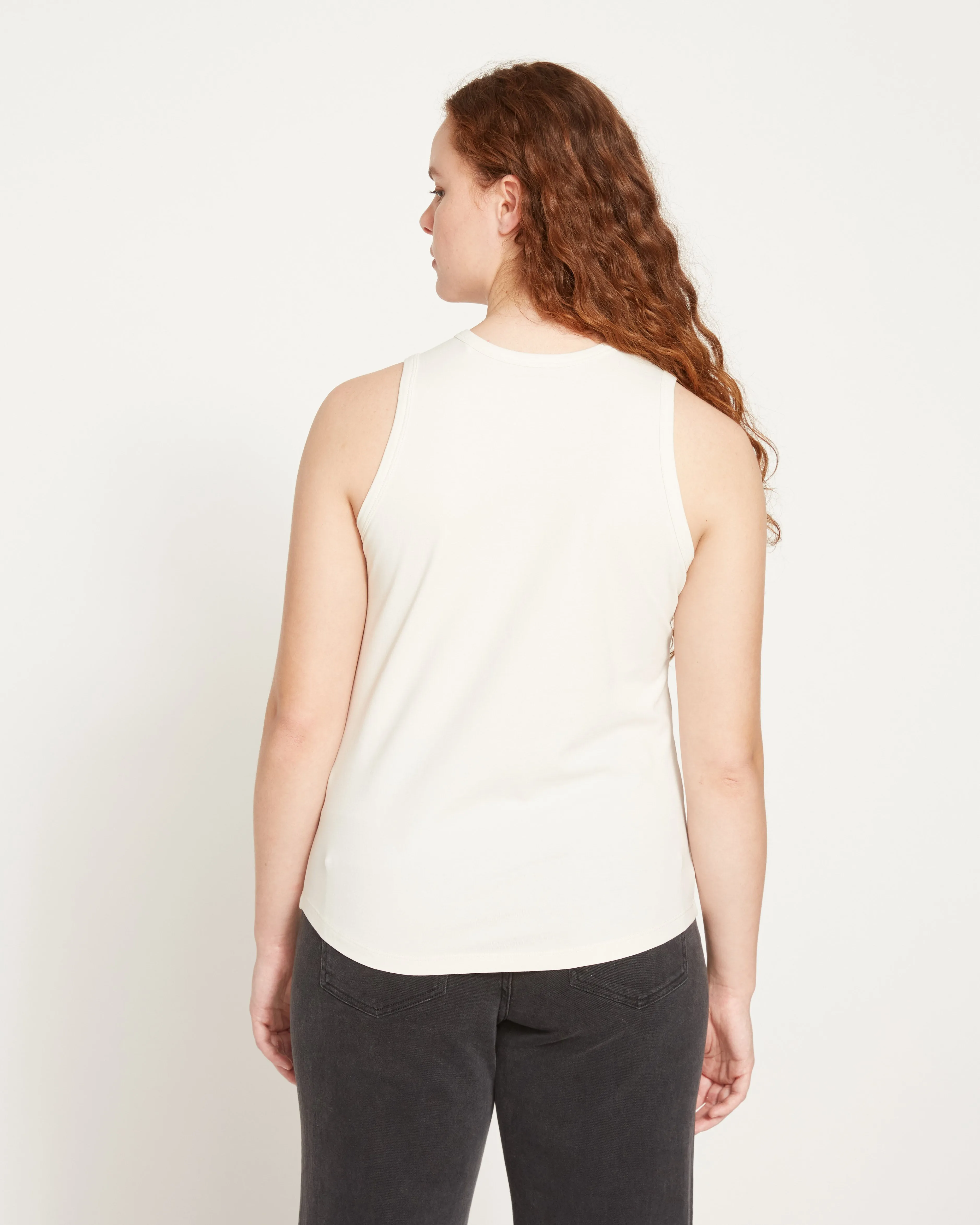 Cai High Neck Tank - White sold by Universal Standard product image thumbnail 4