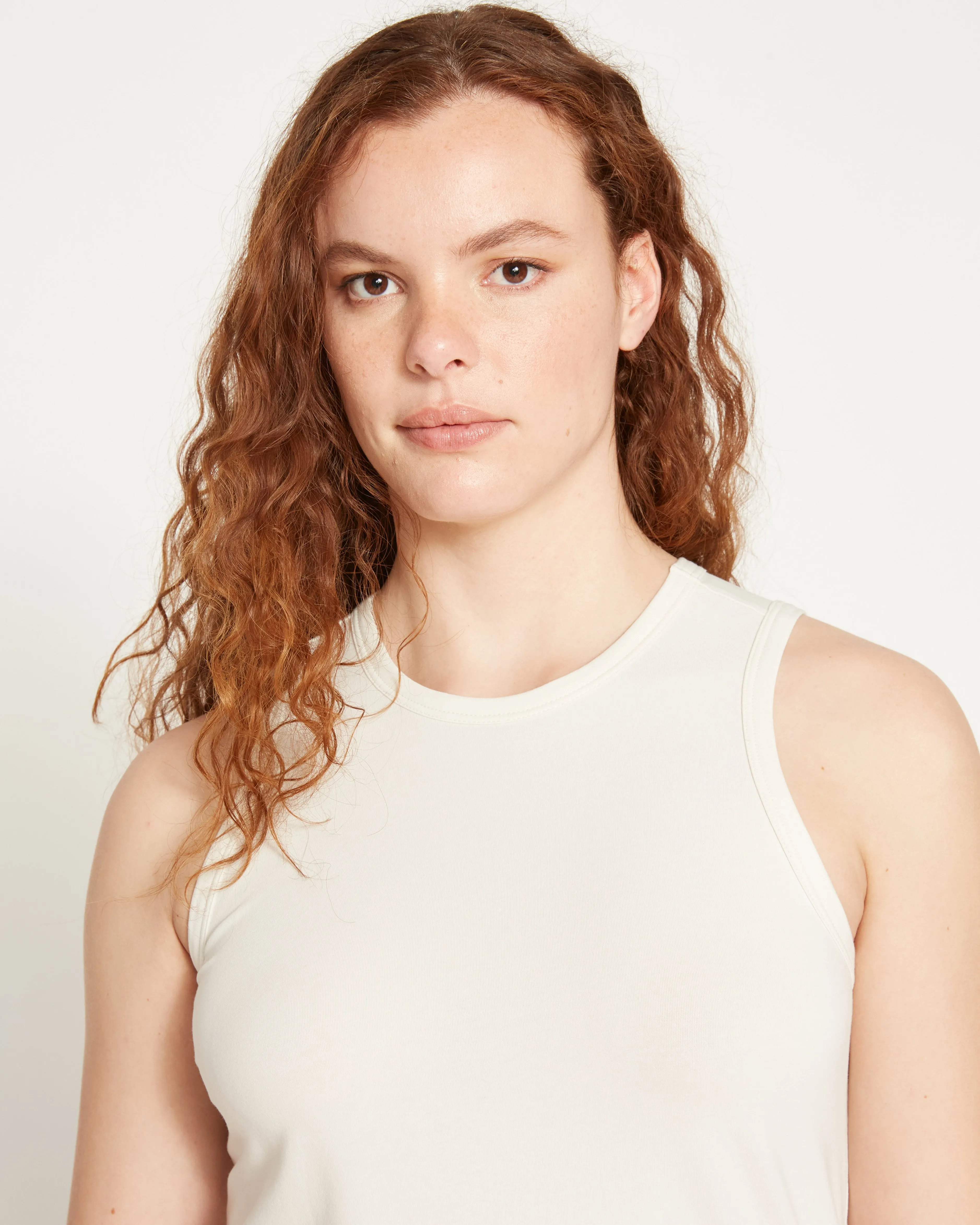 Cai High Neck Tank - White sold by Universal Standard product image thumbnail 5