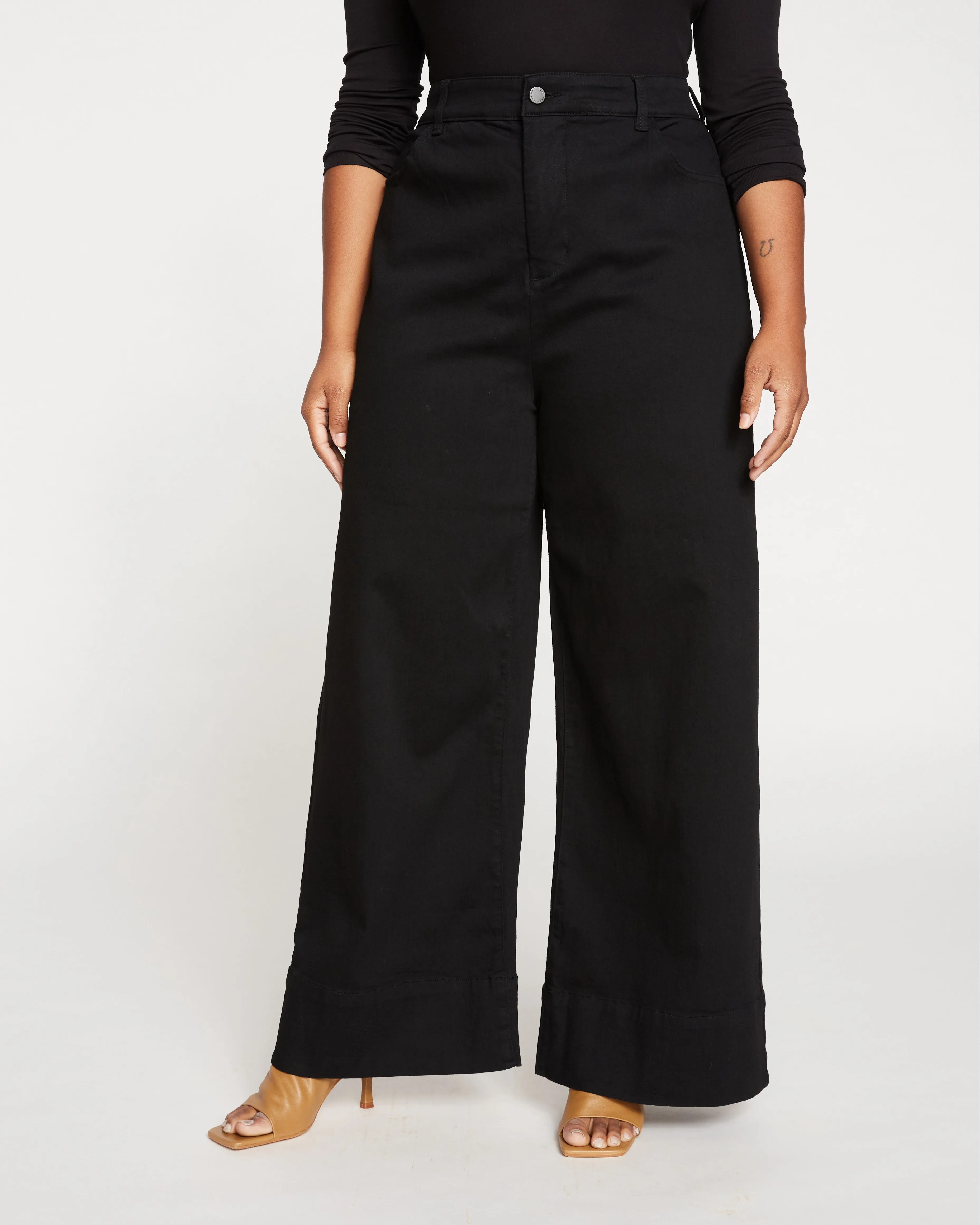 Carrie High Rise Wide Leg Jeans - Black sold by Universal Standard product image thumbnail 2