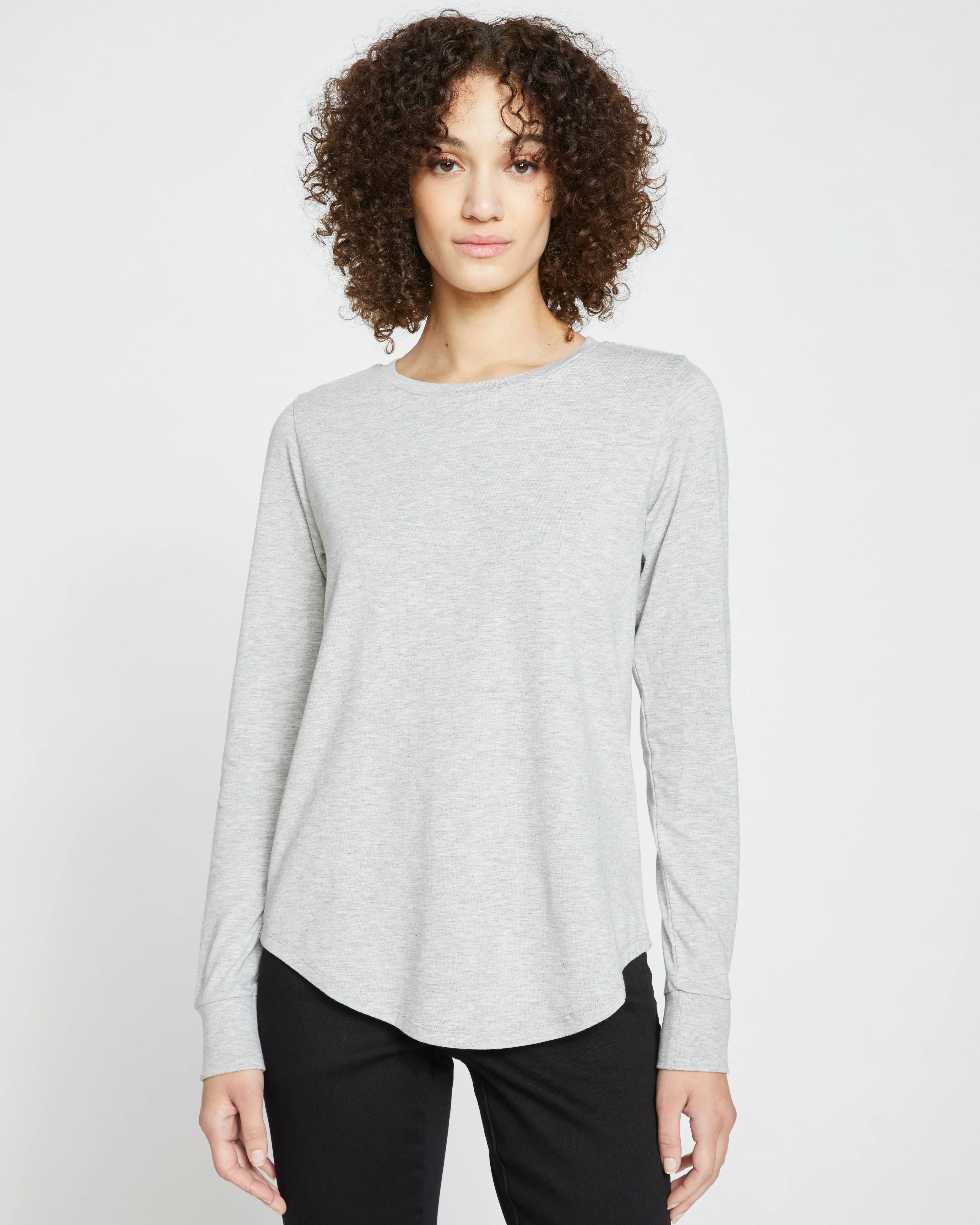 Long Sleeve Tee Rex - Heather Grey sold by Universal Standard product image thumbnail 2