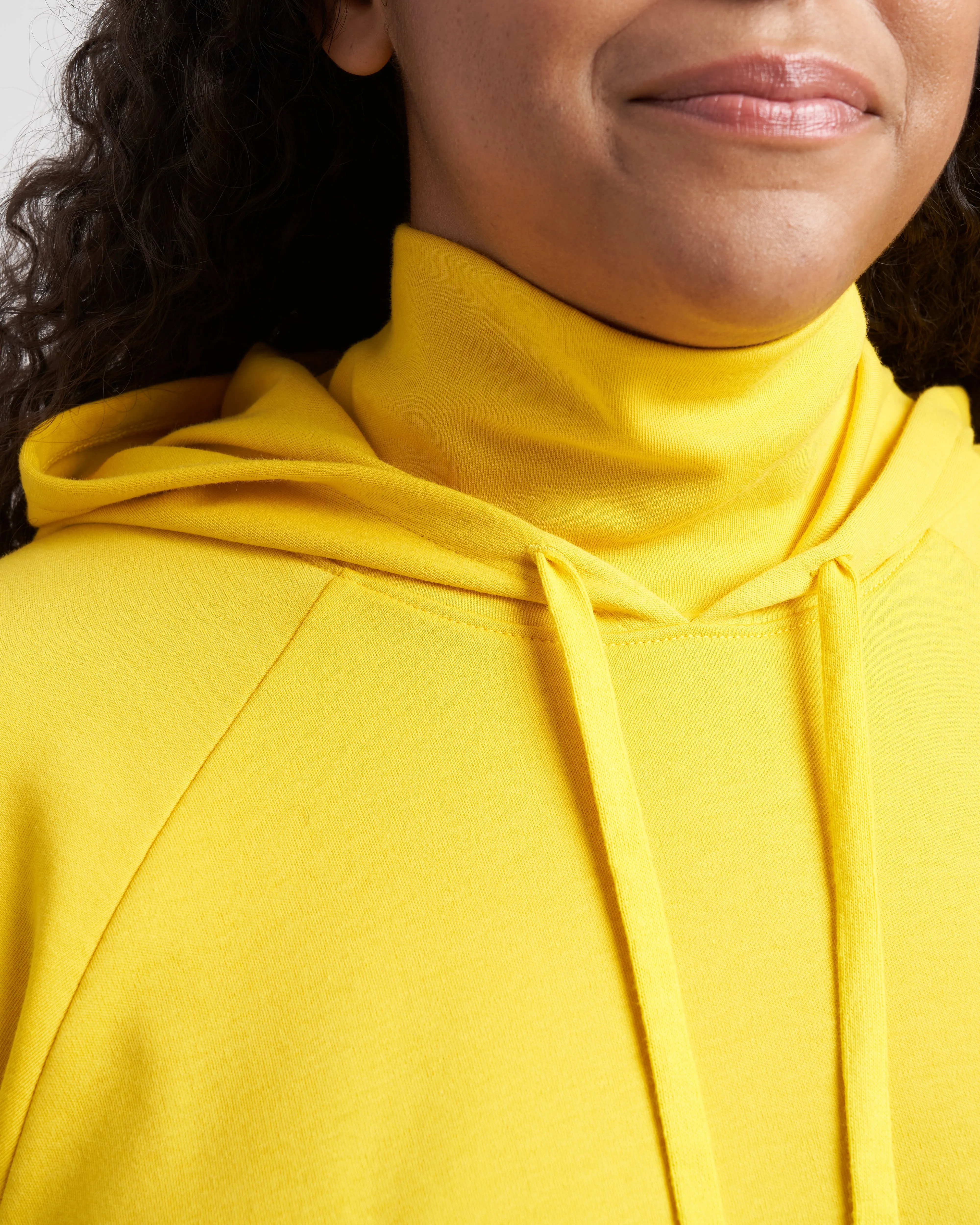 Fallon Funnel Neck Hoodie - Lemon sold by Universal Standard product image thumbnail 3