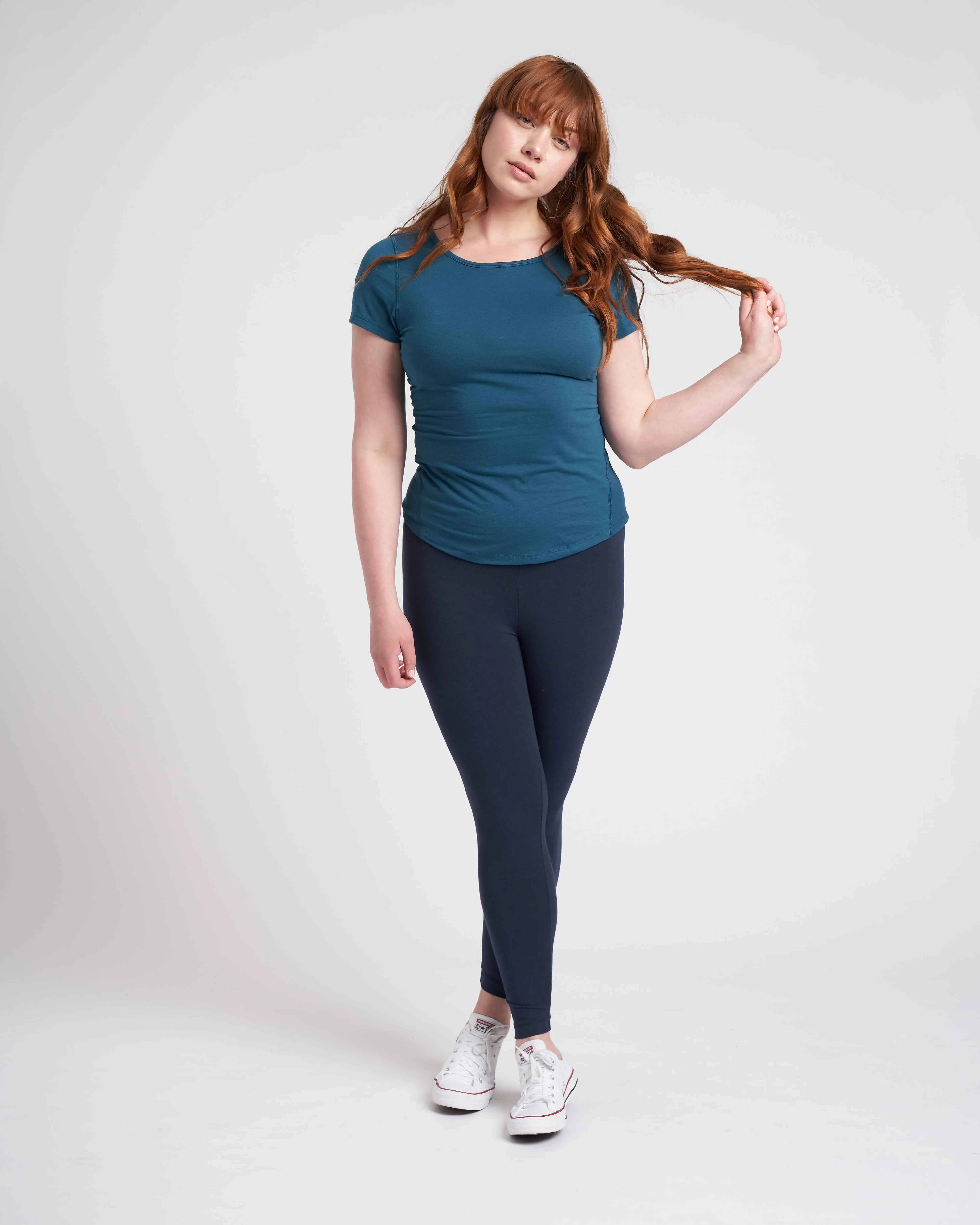 Mia Movement Tee - Deep Teal sold by Universal Standard product image thumbnail 2