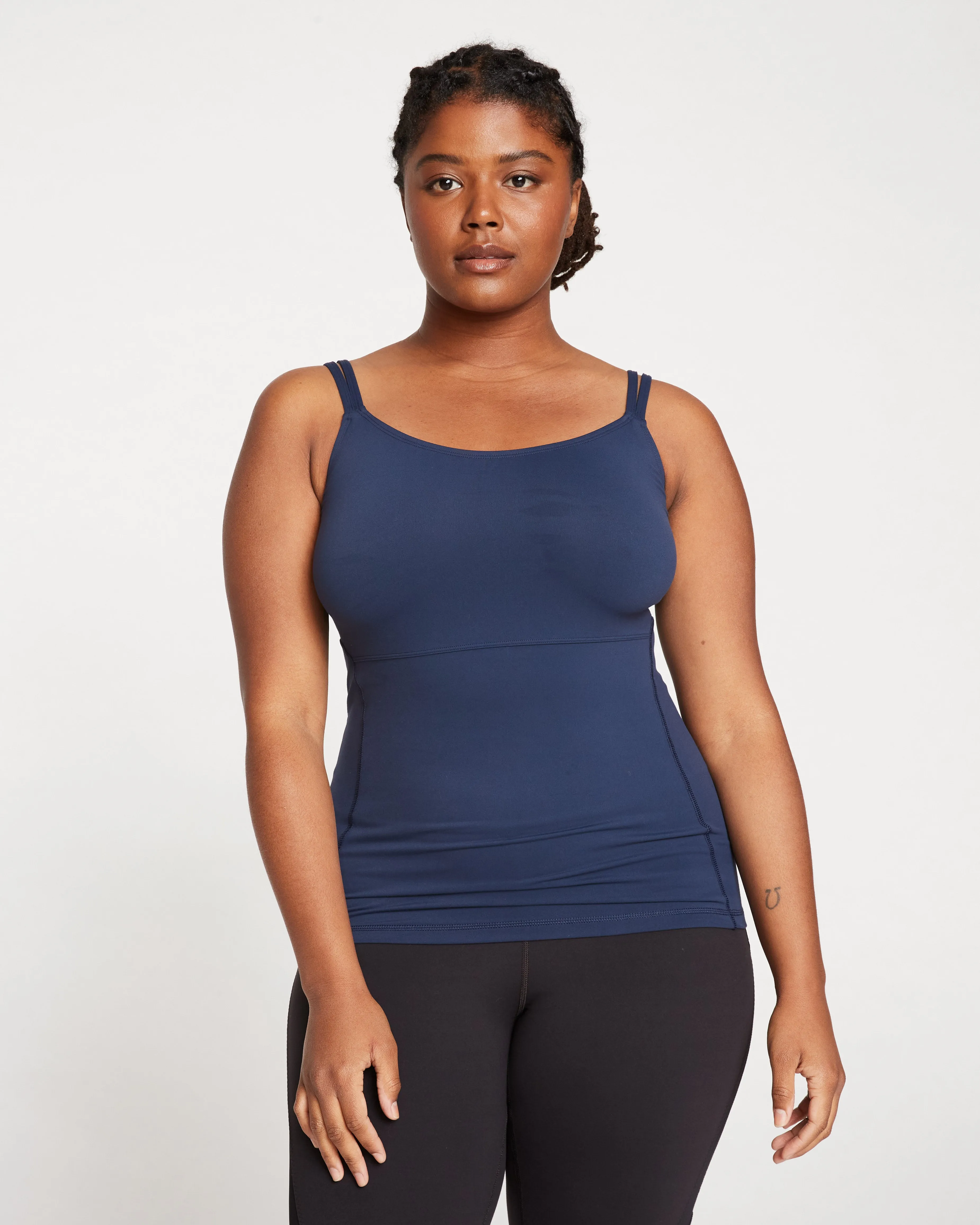 Next-to-Naked Tank - Navy sold by Universal Standard