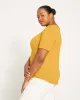 Free Tee Rex - Mustard sold by Universal Standard