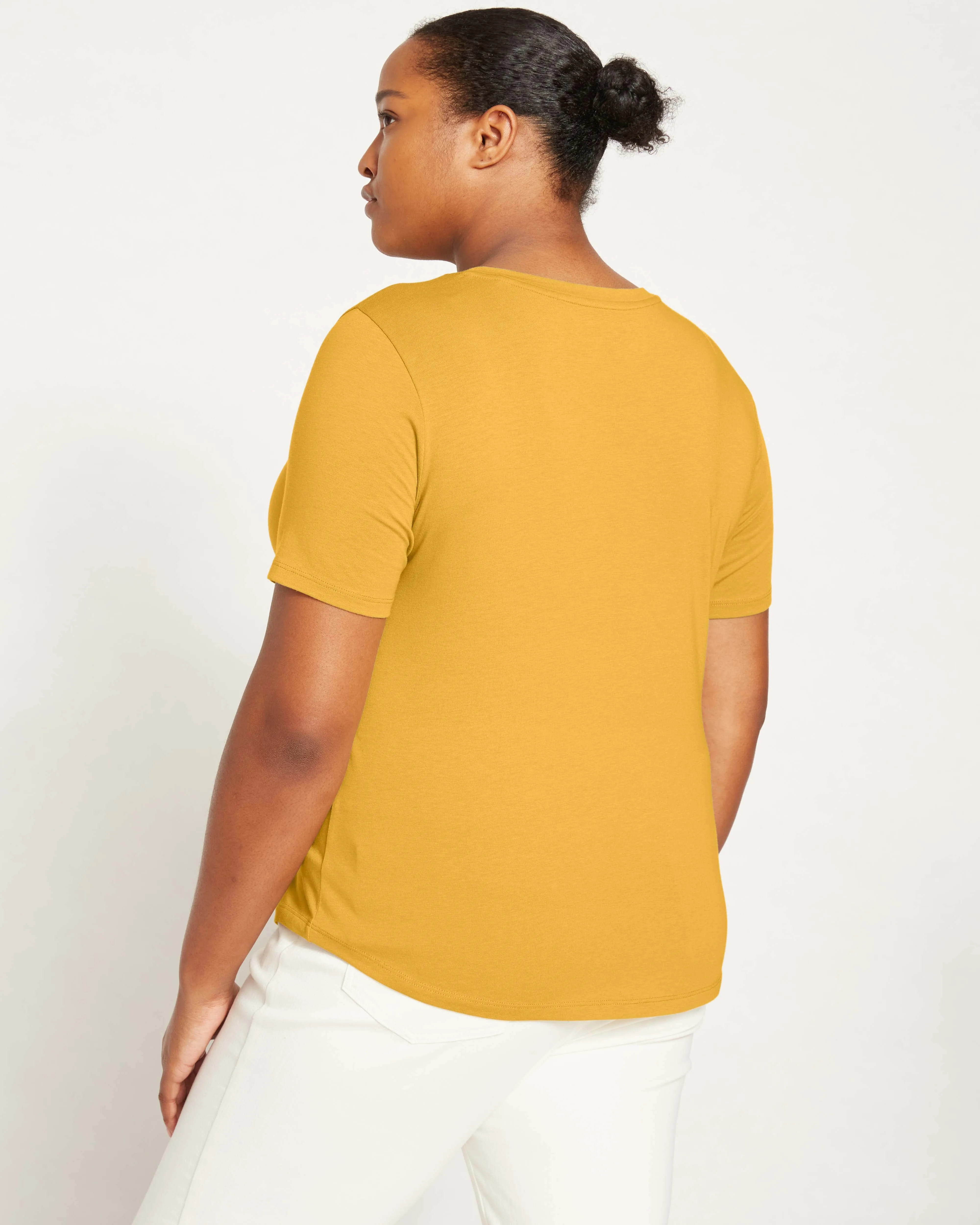 Free Tee Rex - Mustard sold by Universal Standard product image thumbnail 4